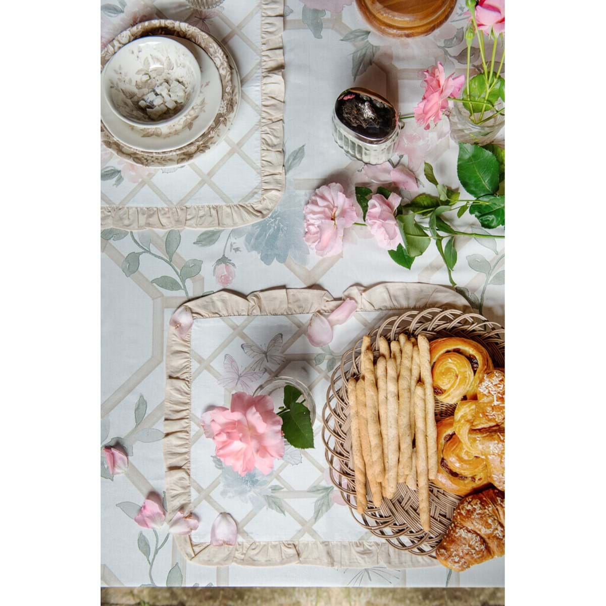 Tovaglietta Rettangolare Con Gala Floral Twist