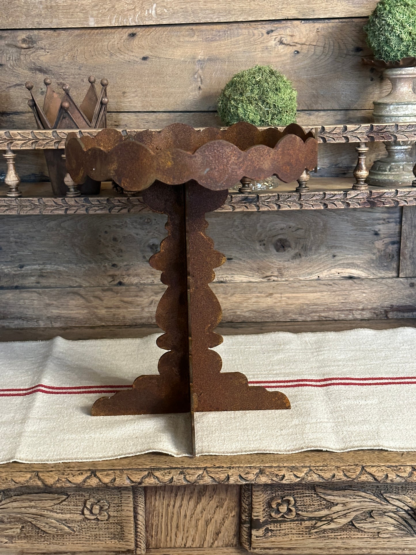 Alzata In Corten