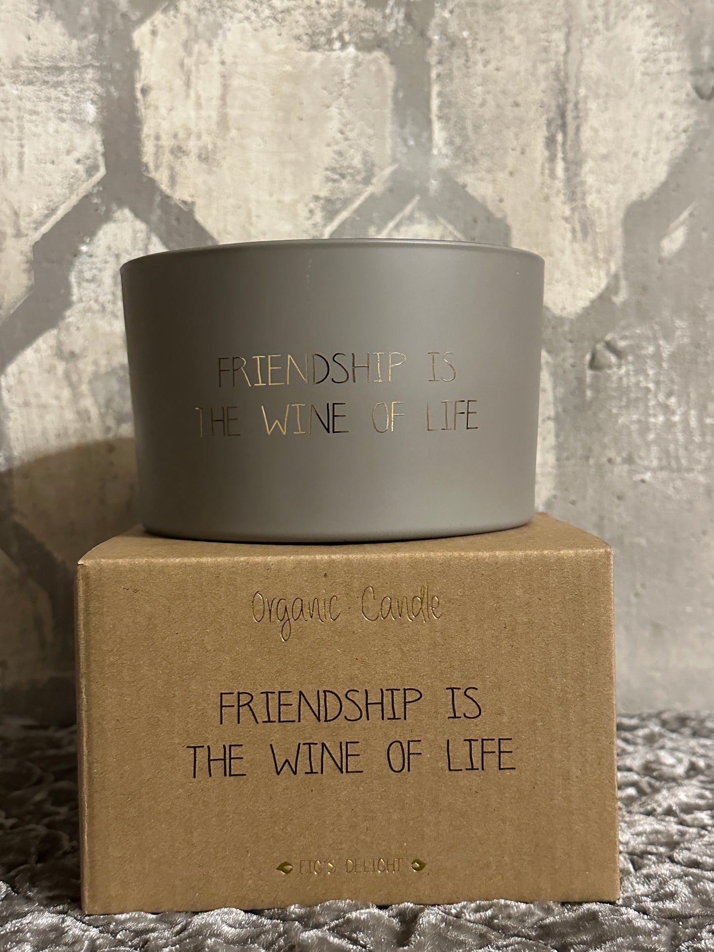 Candela Tortora "Friendship Is The Wine Of Life"