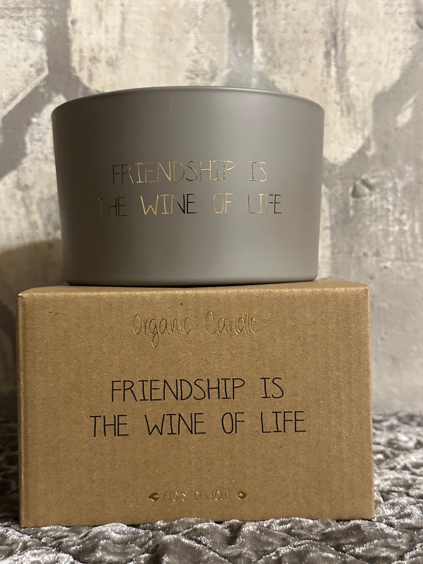 Candela Tortora "Friendship Is The Wine Of Life"