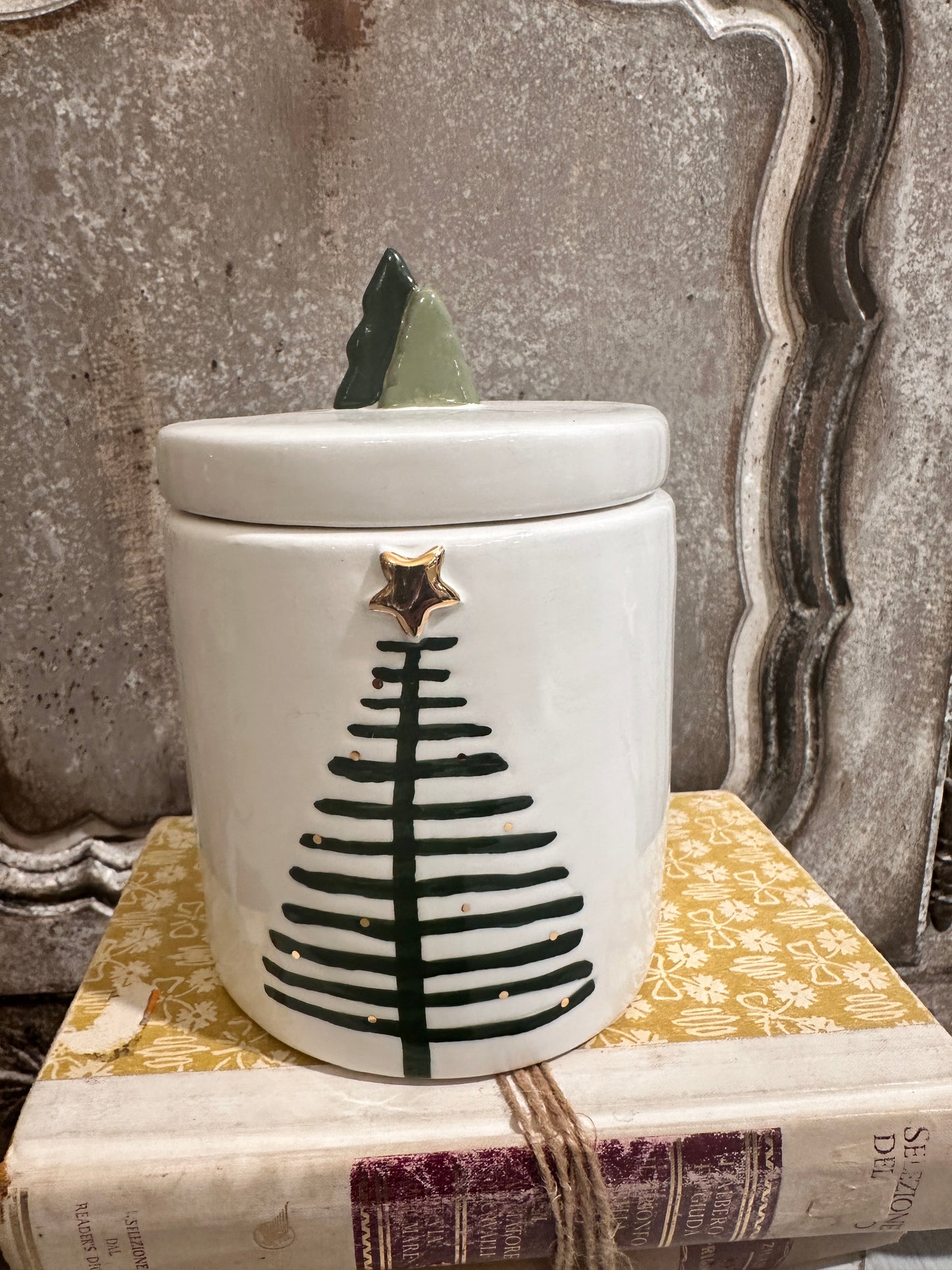 Barattolo Con Albero Di Natale