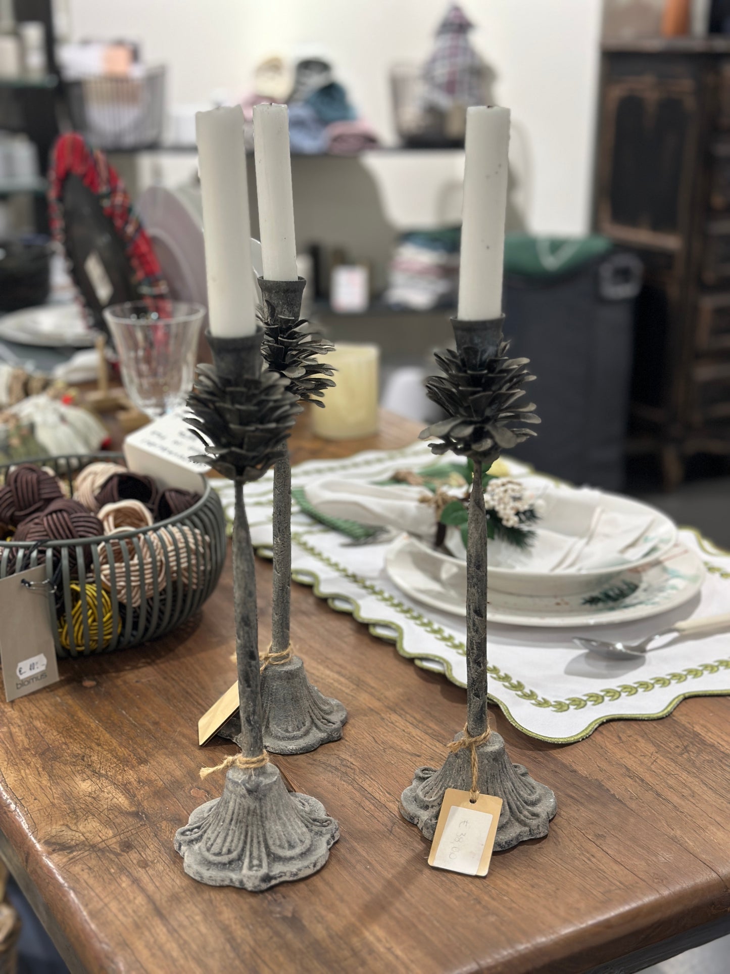 Portacandela A Pigna