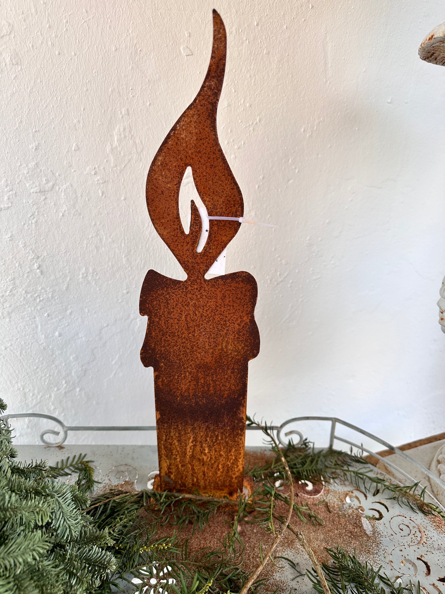Sagoma Candela Corten
