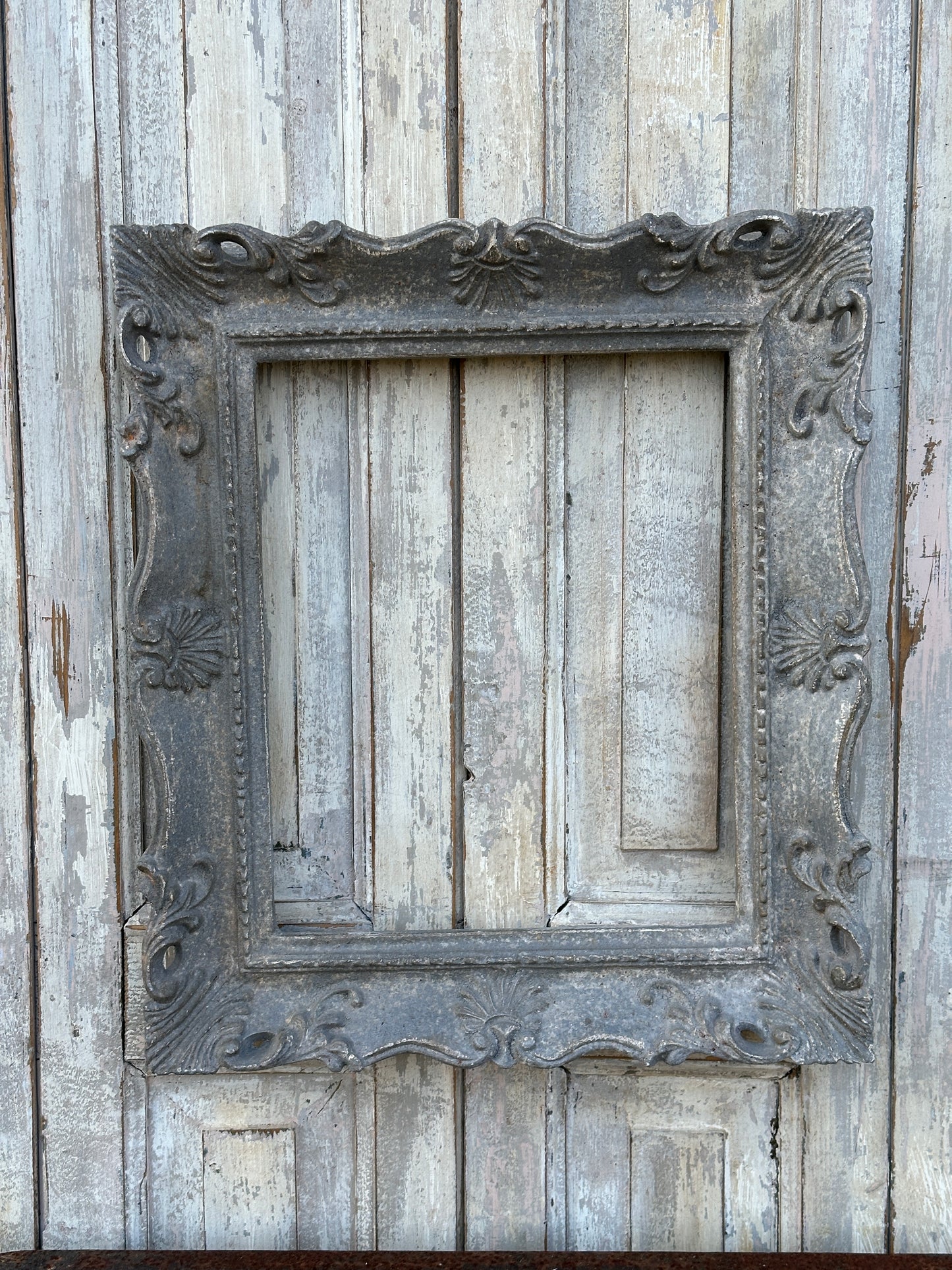 Cornice Francesina Grigio Scuro Patina Antica
