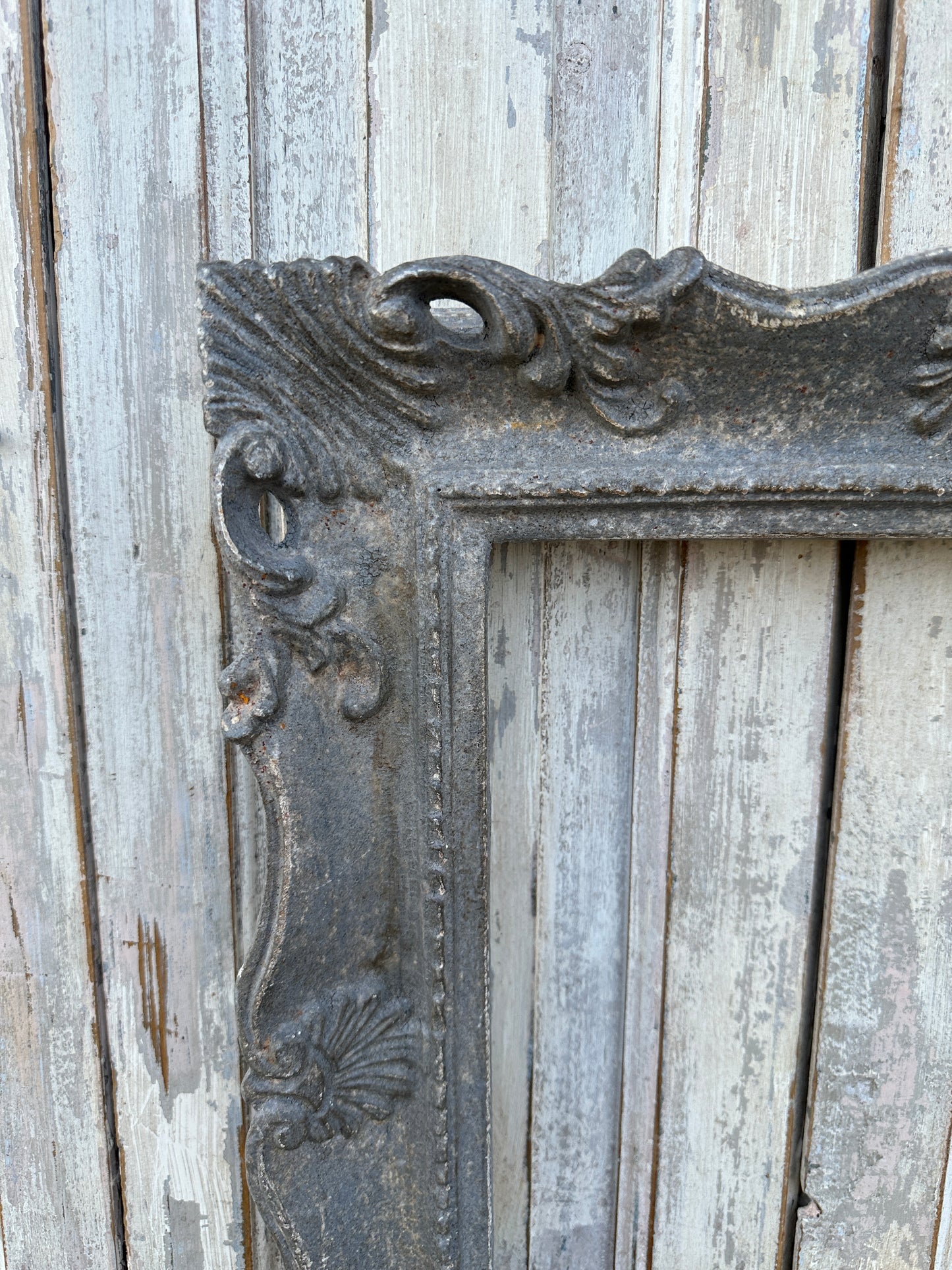 Cornice Francesina Grigio Scuro Patina Antica