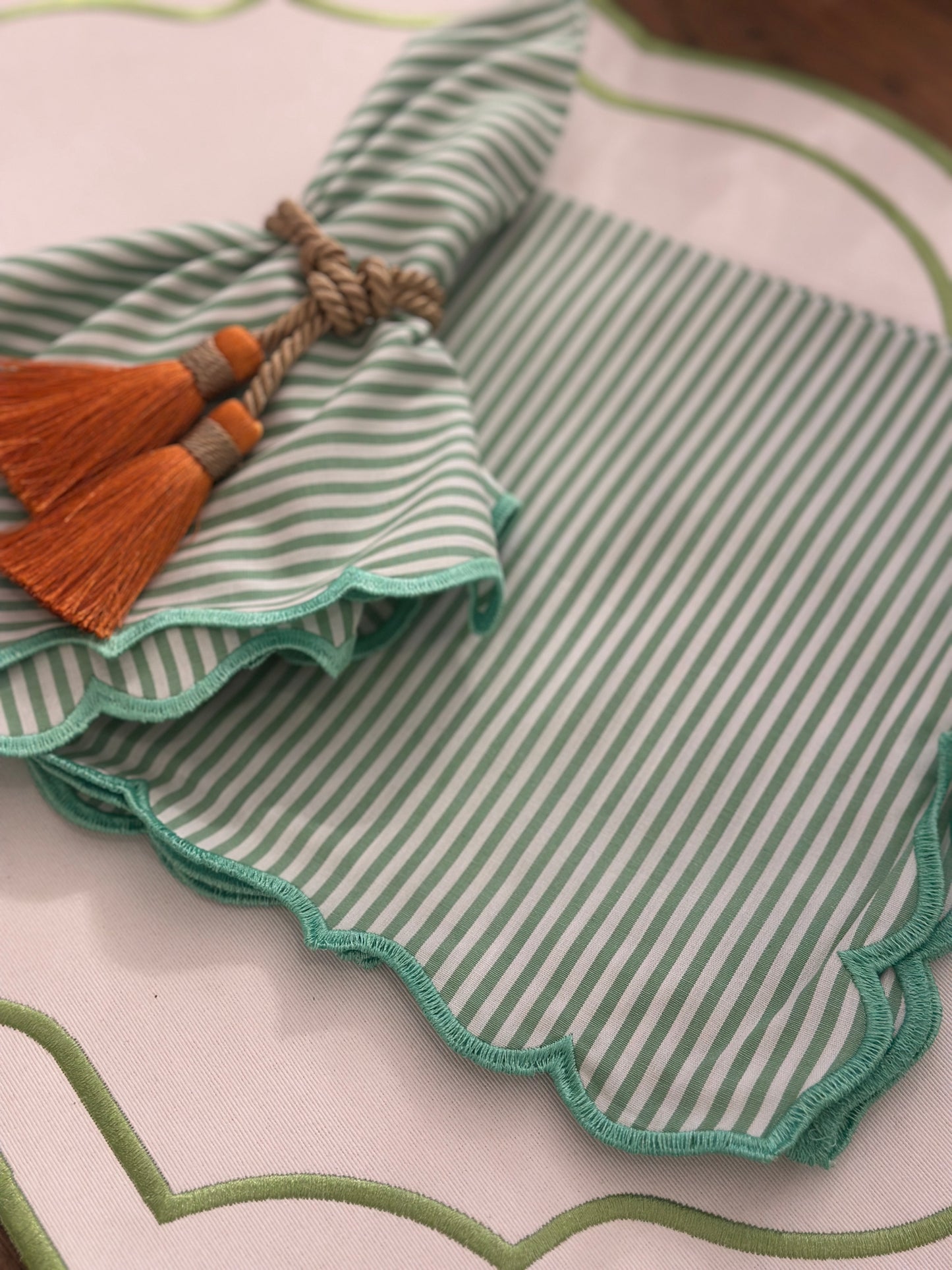 Nappina Lega Tovagliolo Arancio