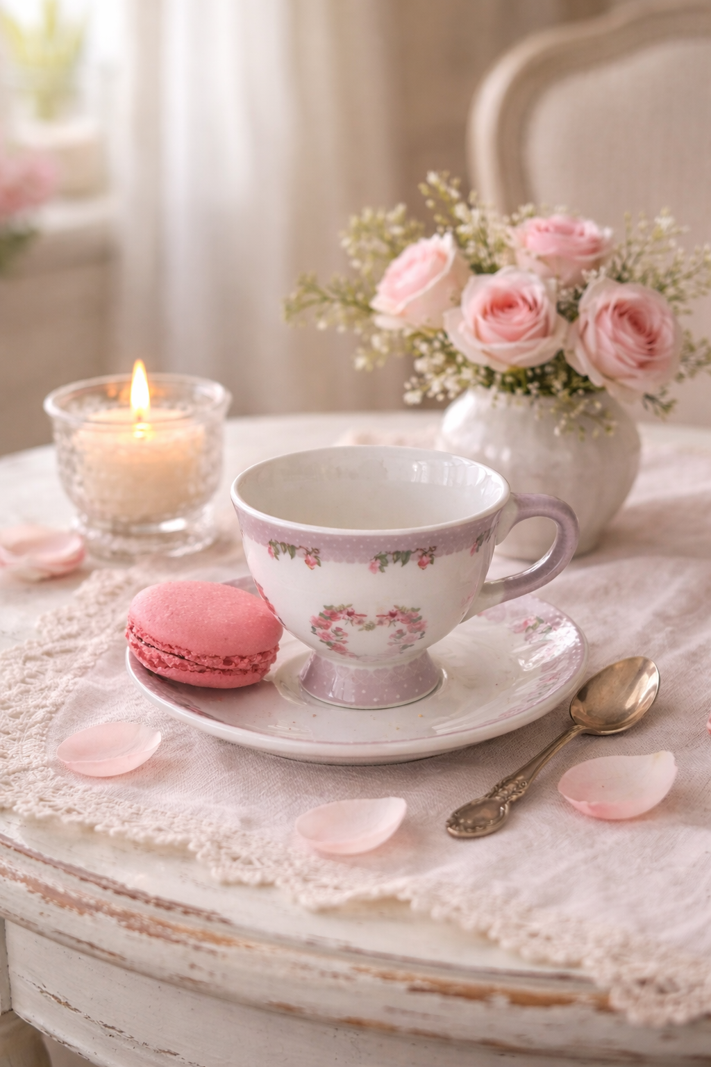 Tazzina Caffè Shabby Heart