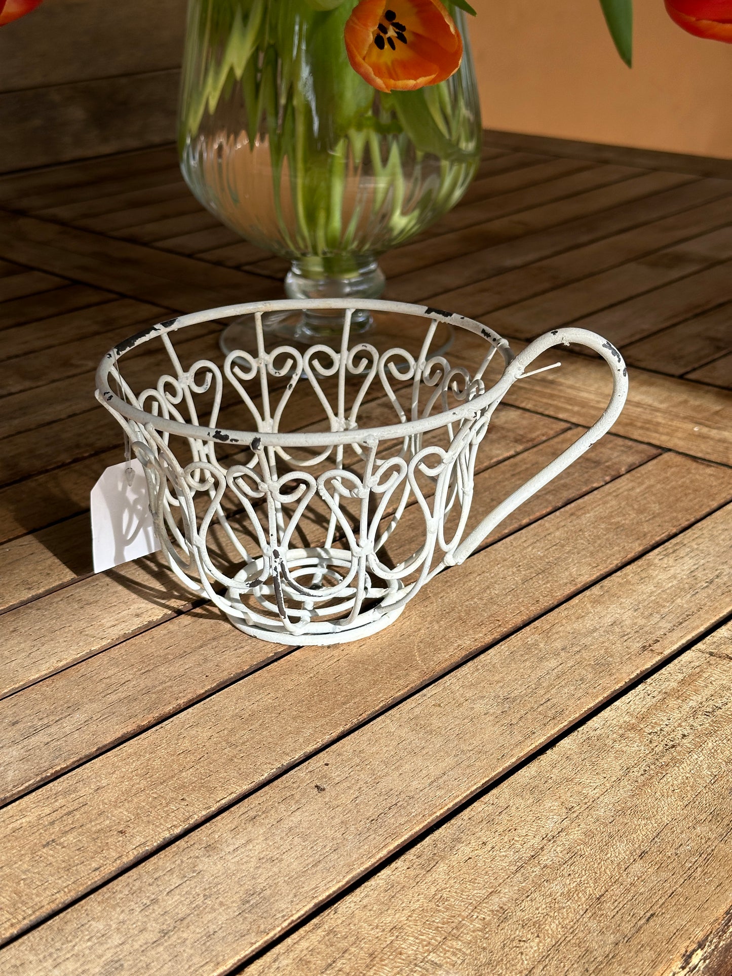 Tazza Decorata Porta Piante