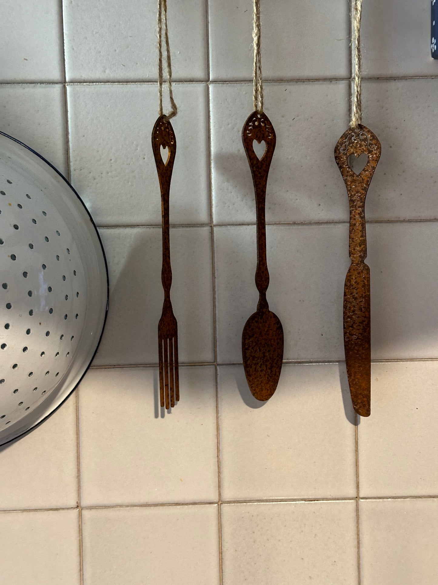 Posate Da Appendere In Corten