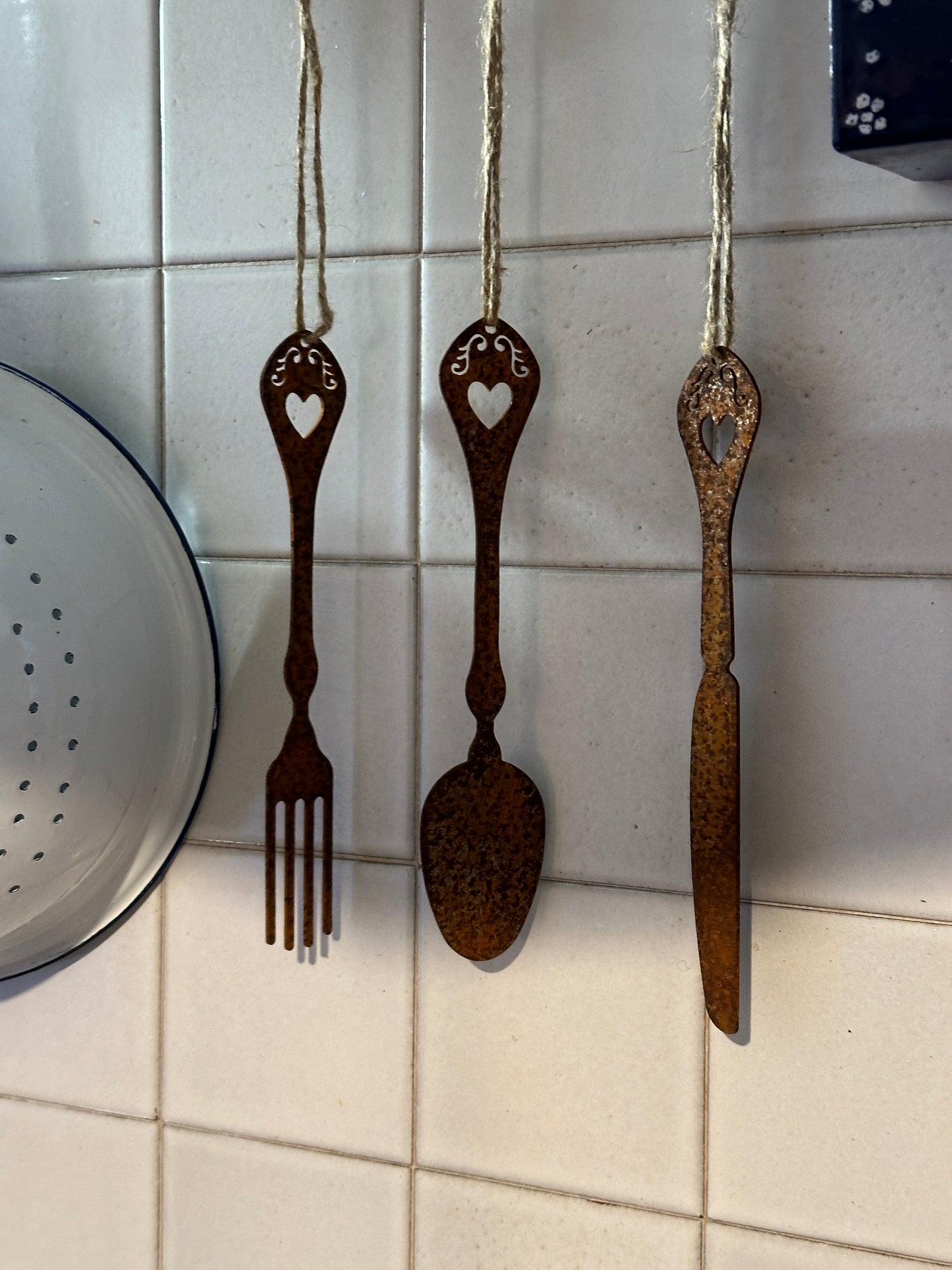 Posate Da Appendere In Corten
