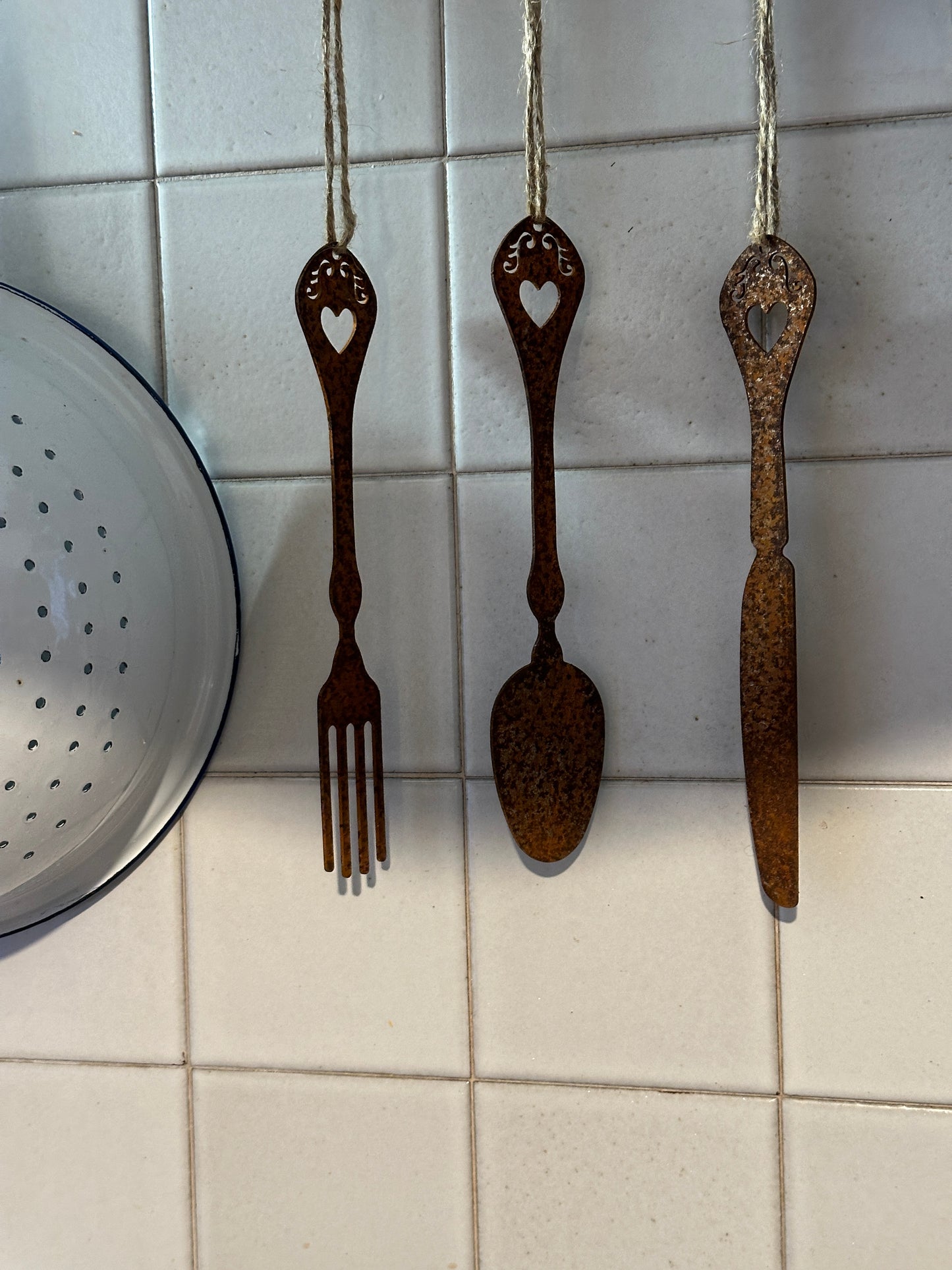 Posate Da Appendere In Corten