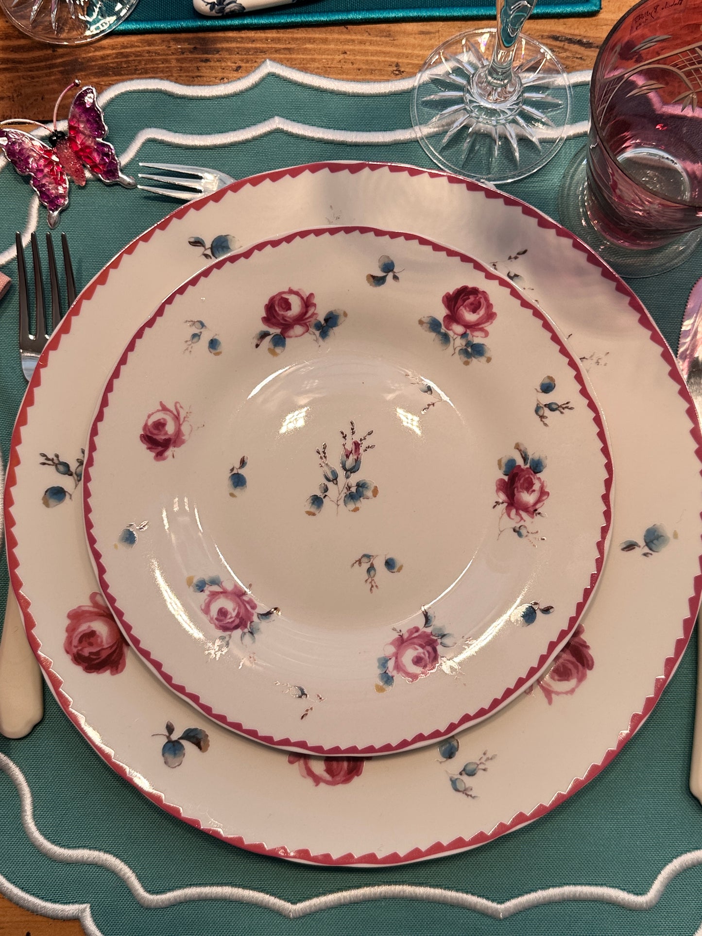 Servizio Piatti Roses