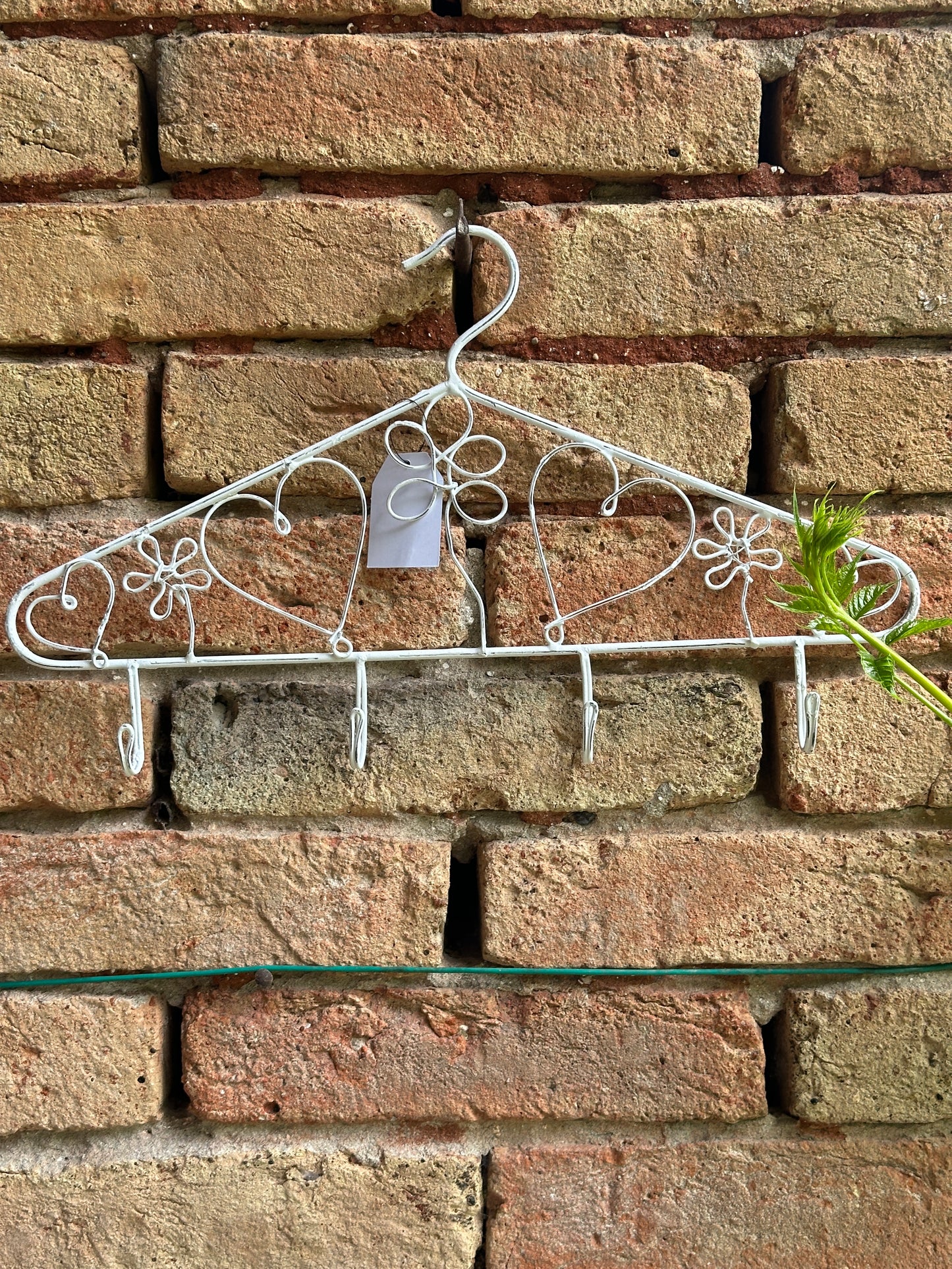Appendiabiti Decorativo Con Ganci Bianco