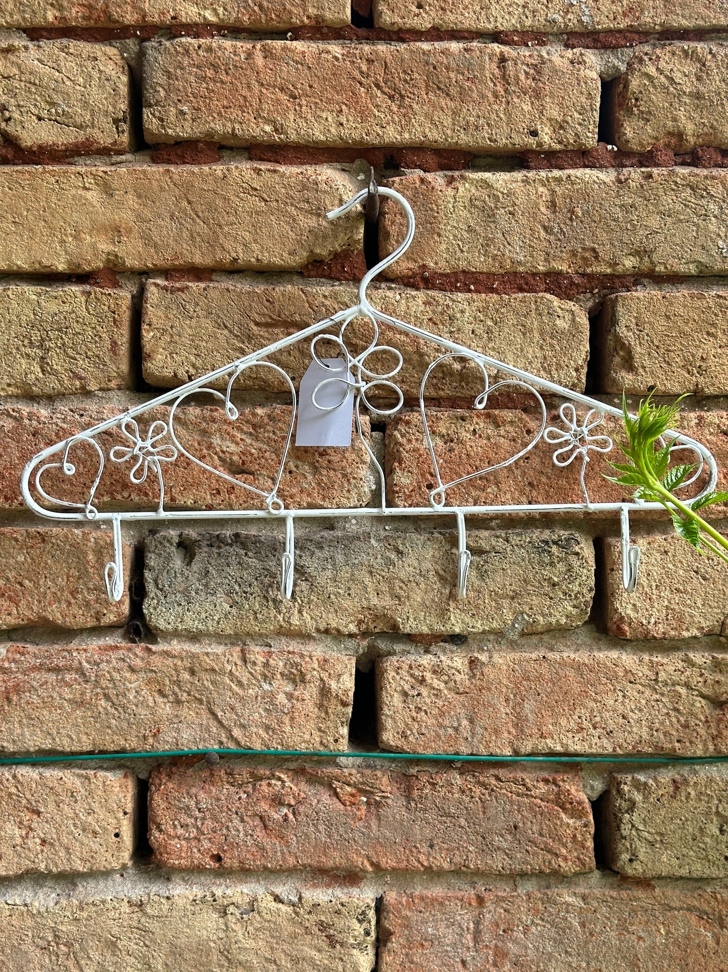 Appendiabiti Decorativo Con Ganci Bianco