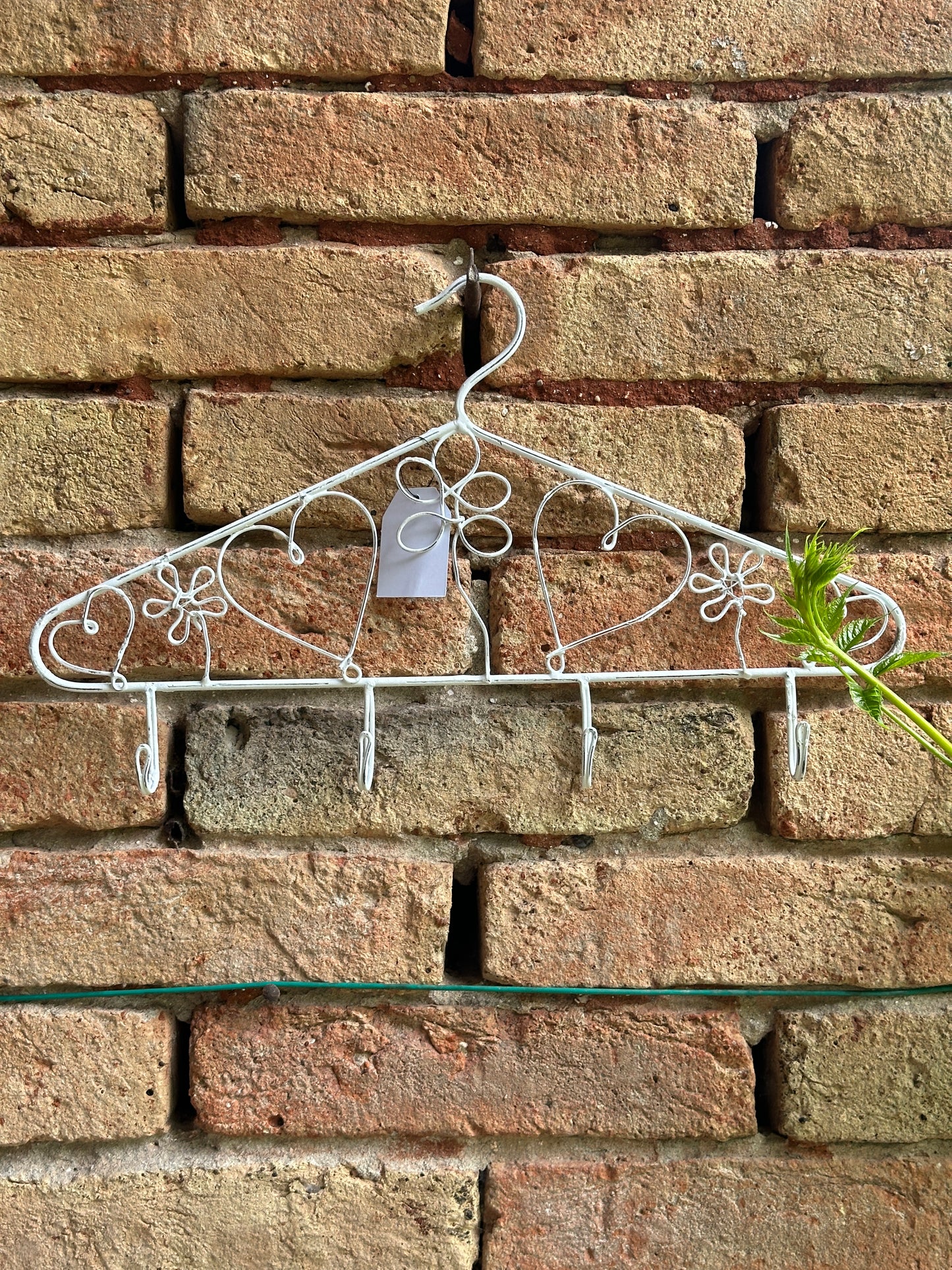Appendiabiti Decorativo Con Ganci Bianco