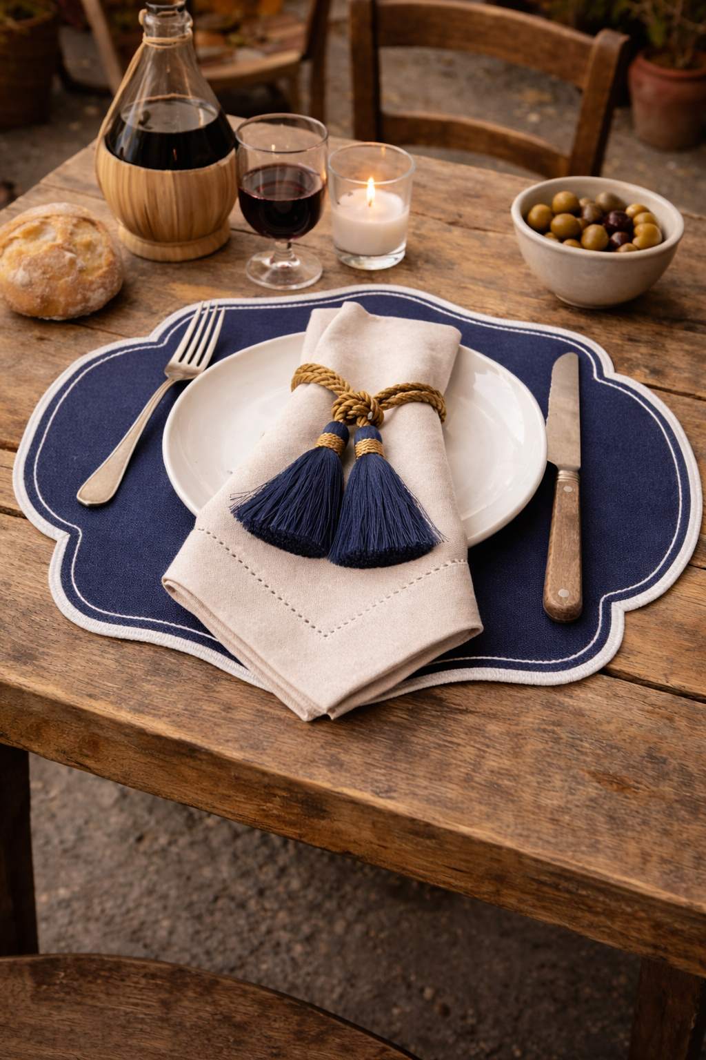Nappina Lega Tovagliolo Blu