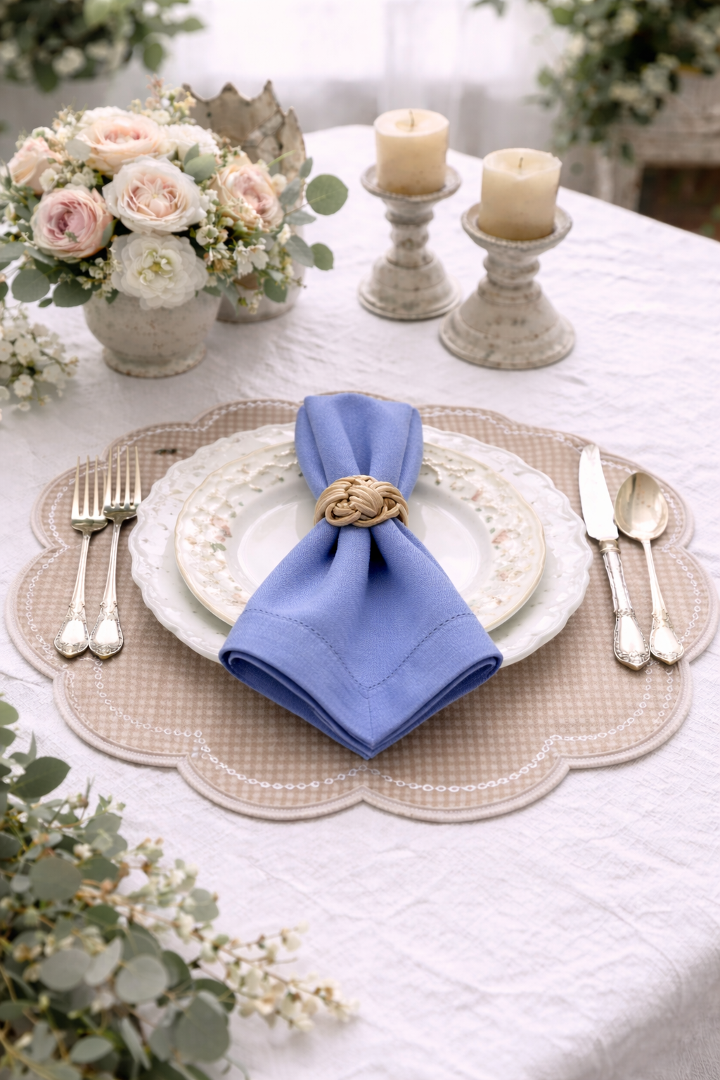 Lega Tovaglioli Nodo Beige