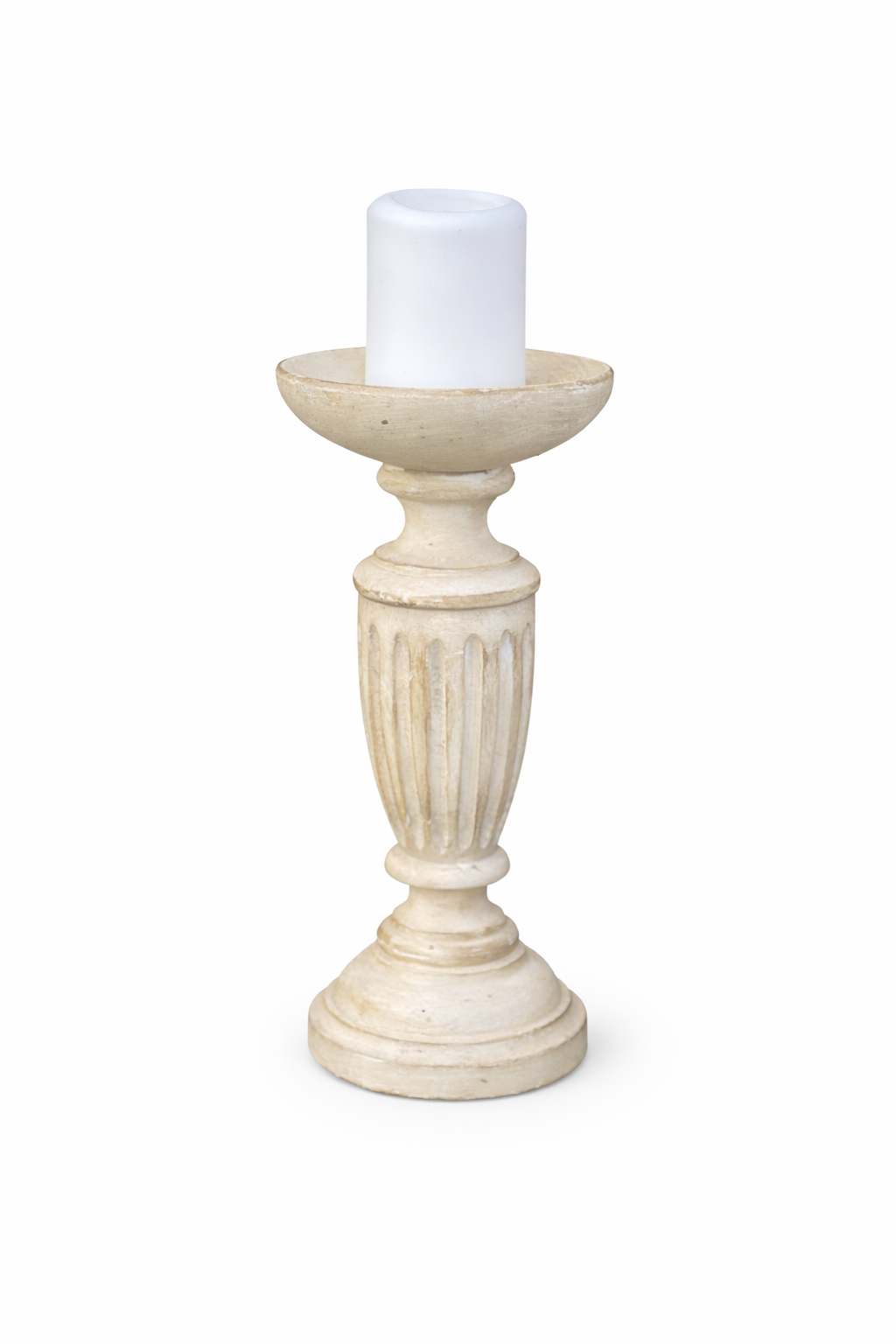 Candelabro Con Scanalature