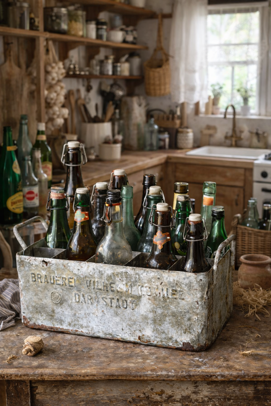 Portabottiglie Vintage