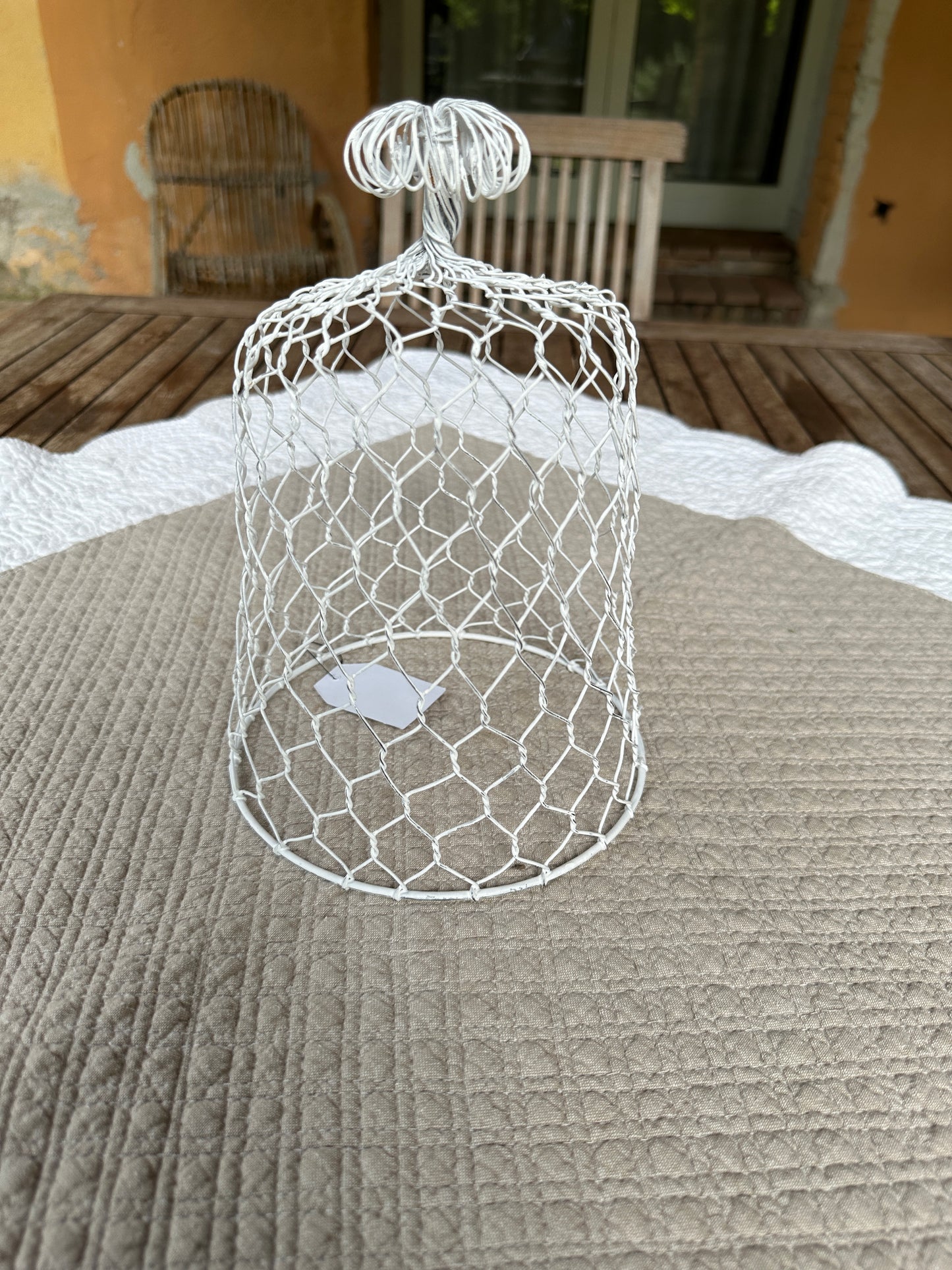 Cloche Di Rete Bianco