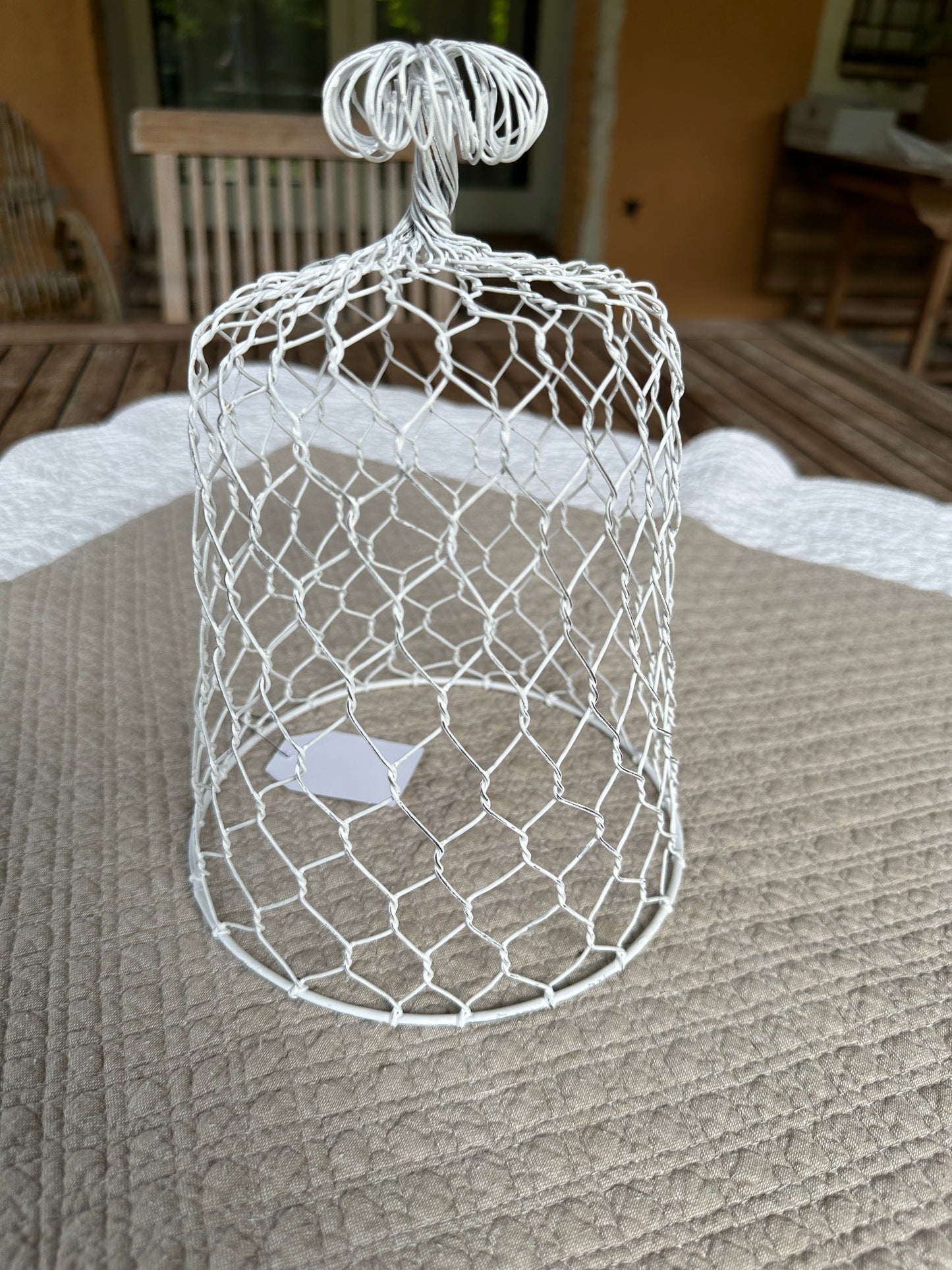 Cloche Di Rete Bianco