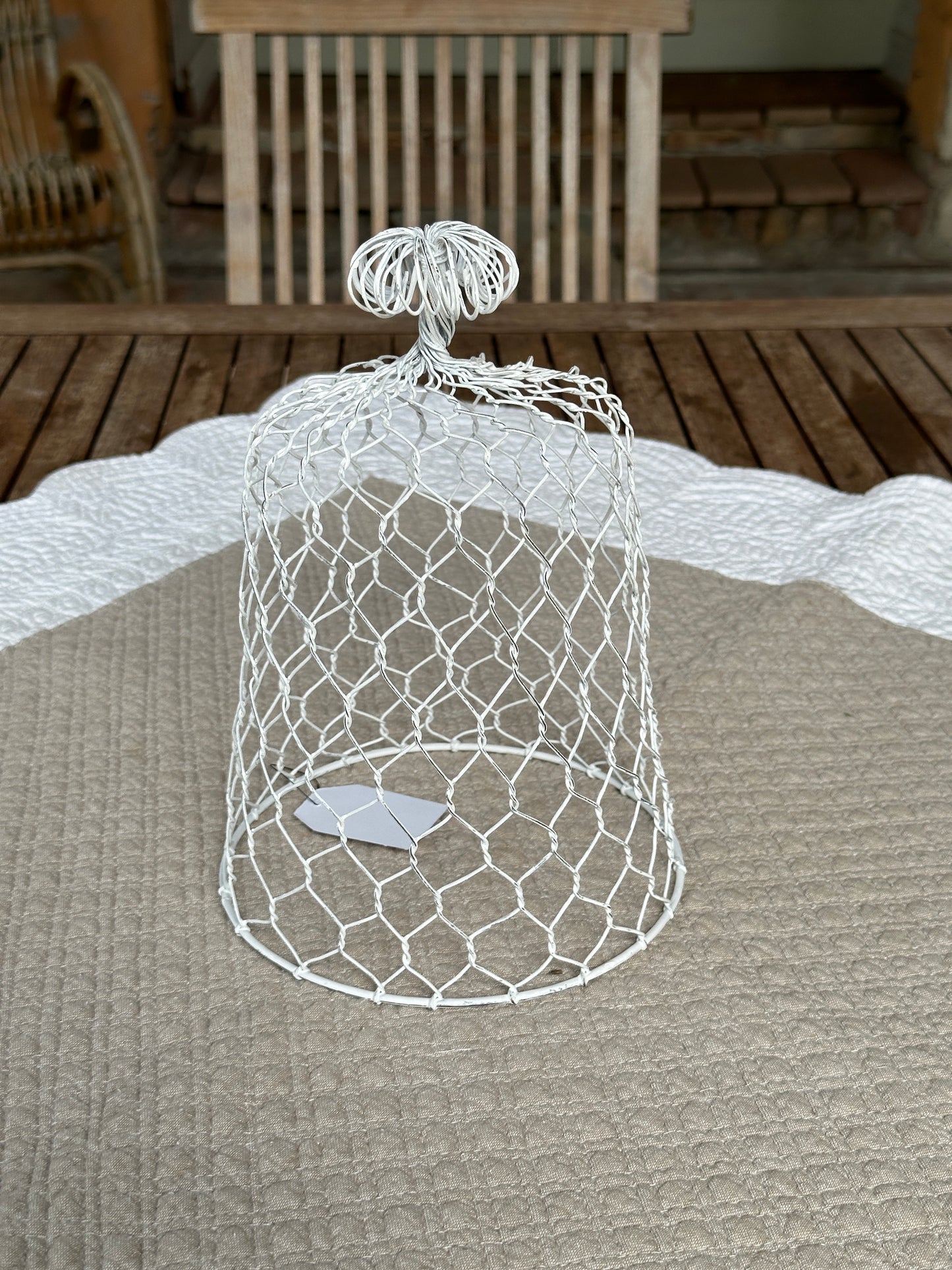 Cloche Di Rete Bianco