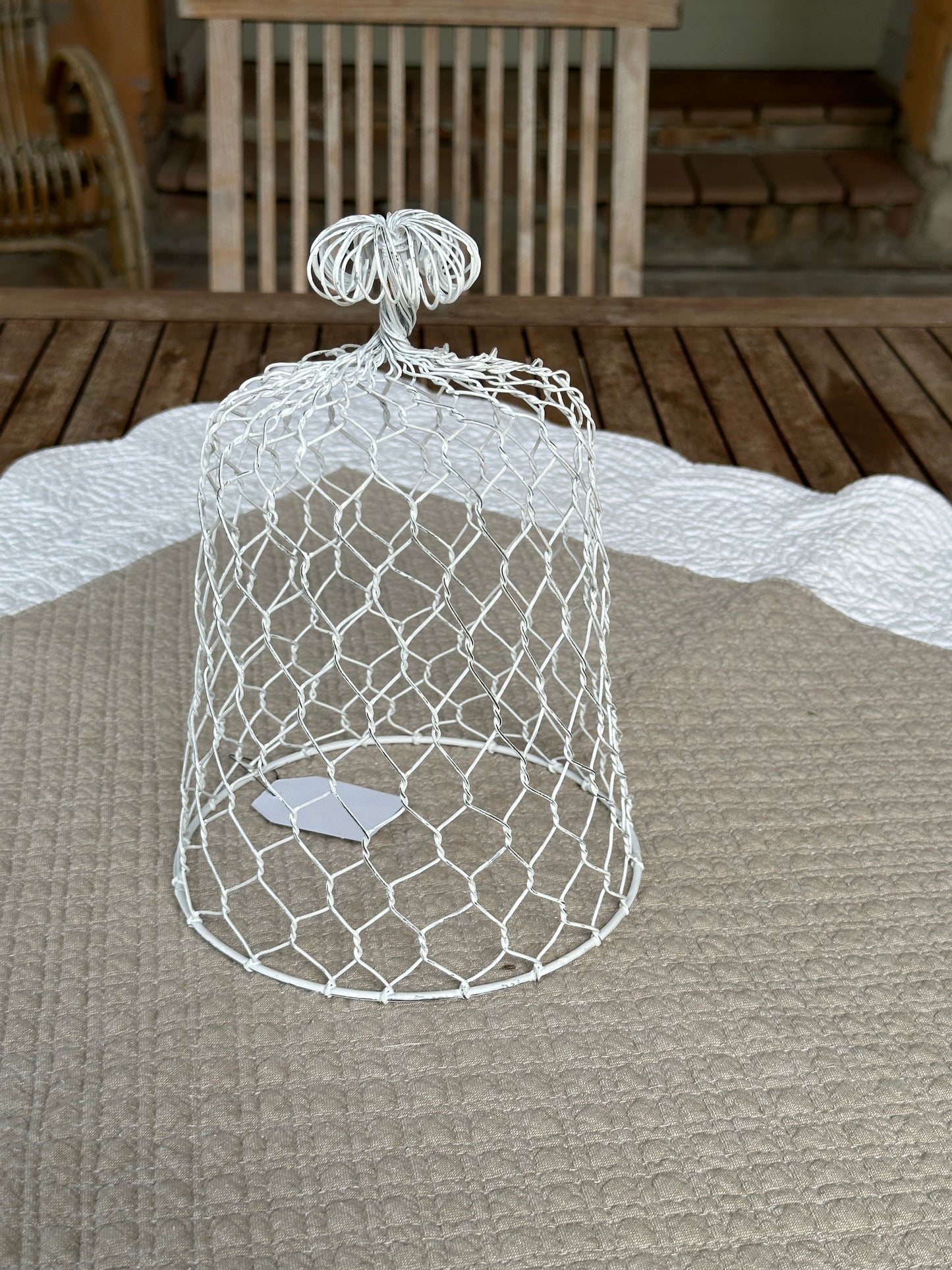 Cloche Di Rete Bianco