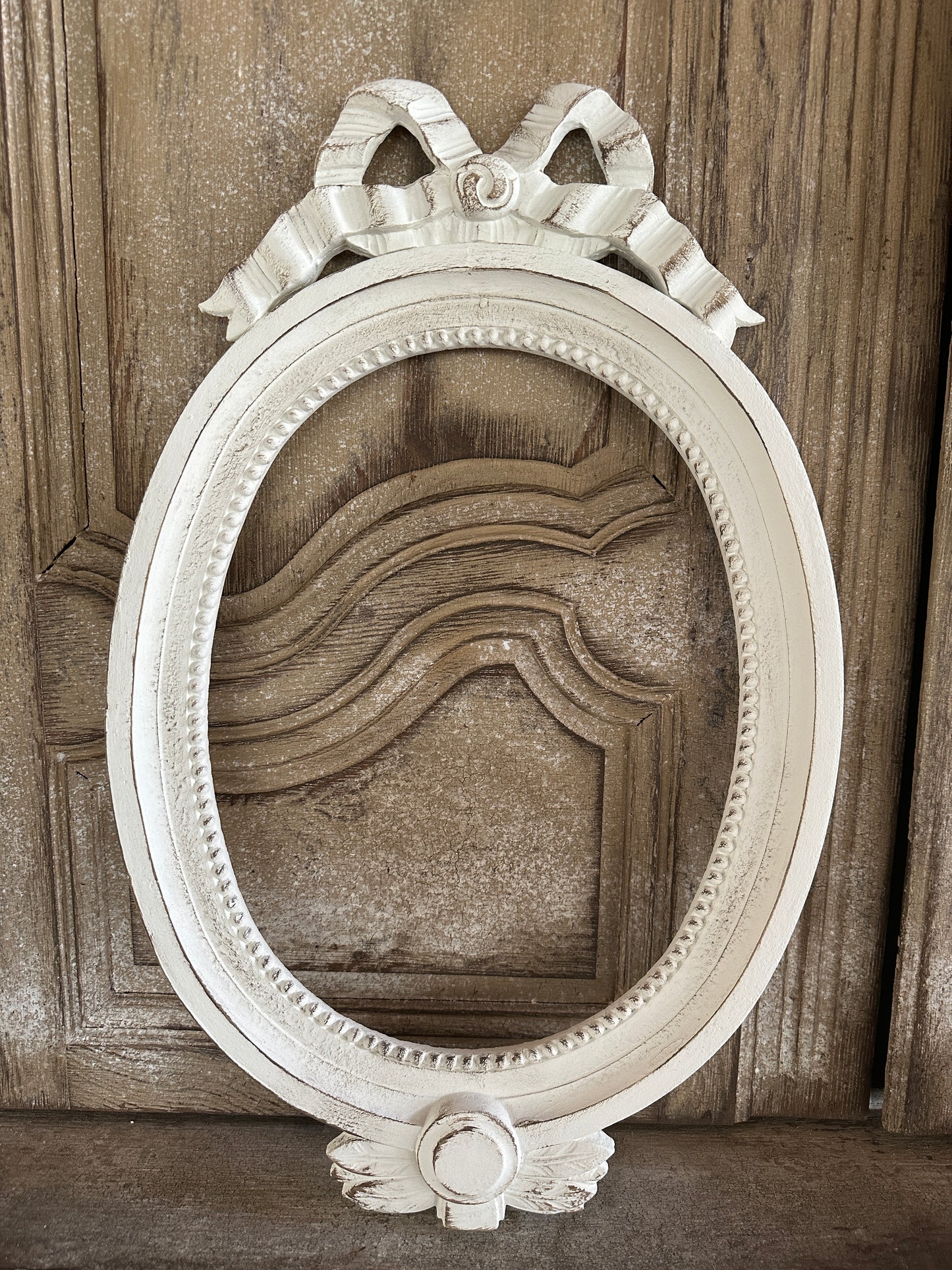 Cornice Ovale Con Fiocco
