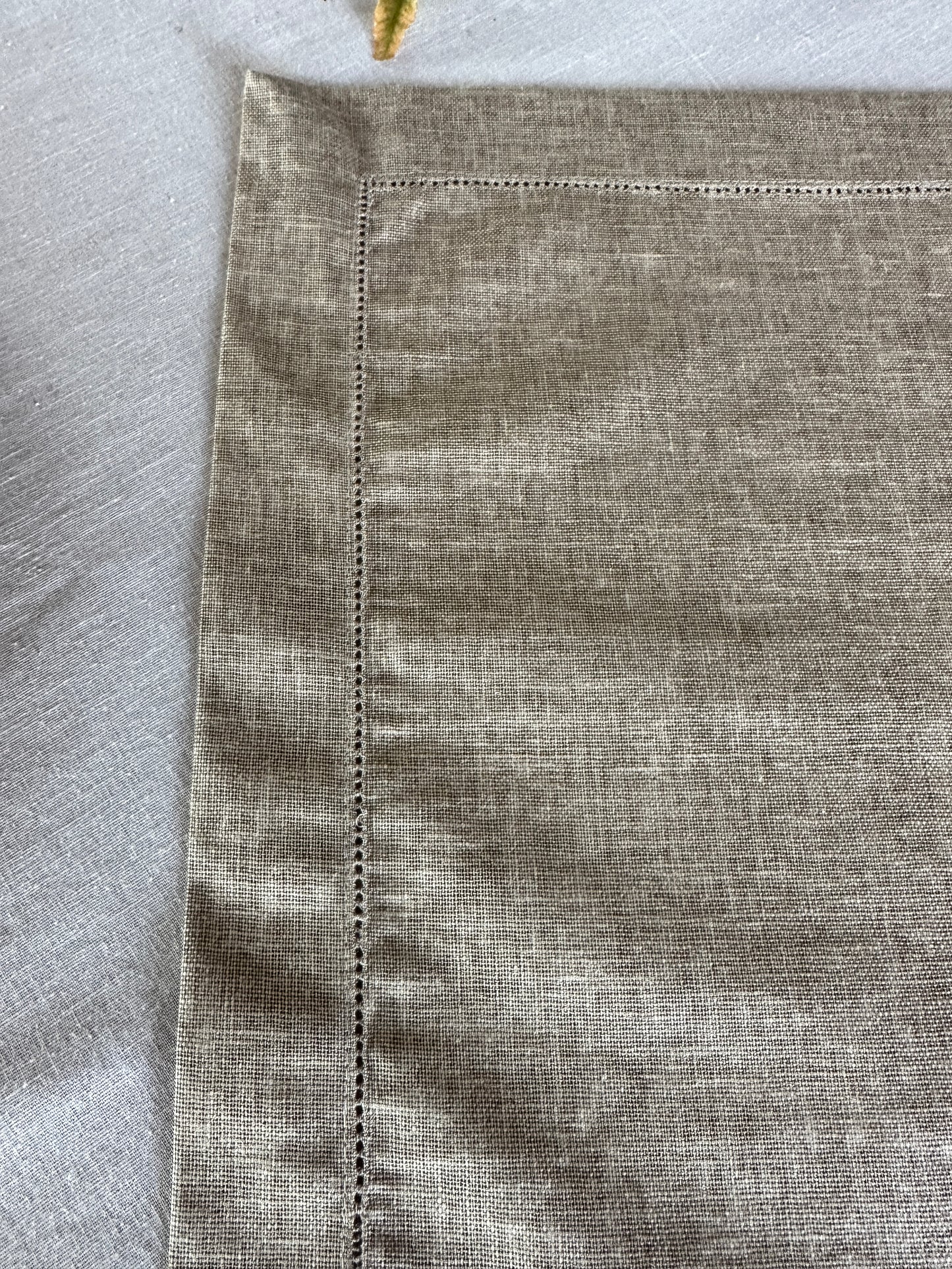 Tovaglietta Lino Beige Rettangolare