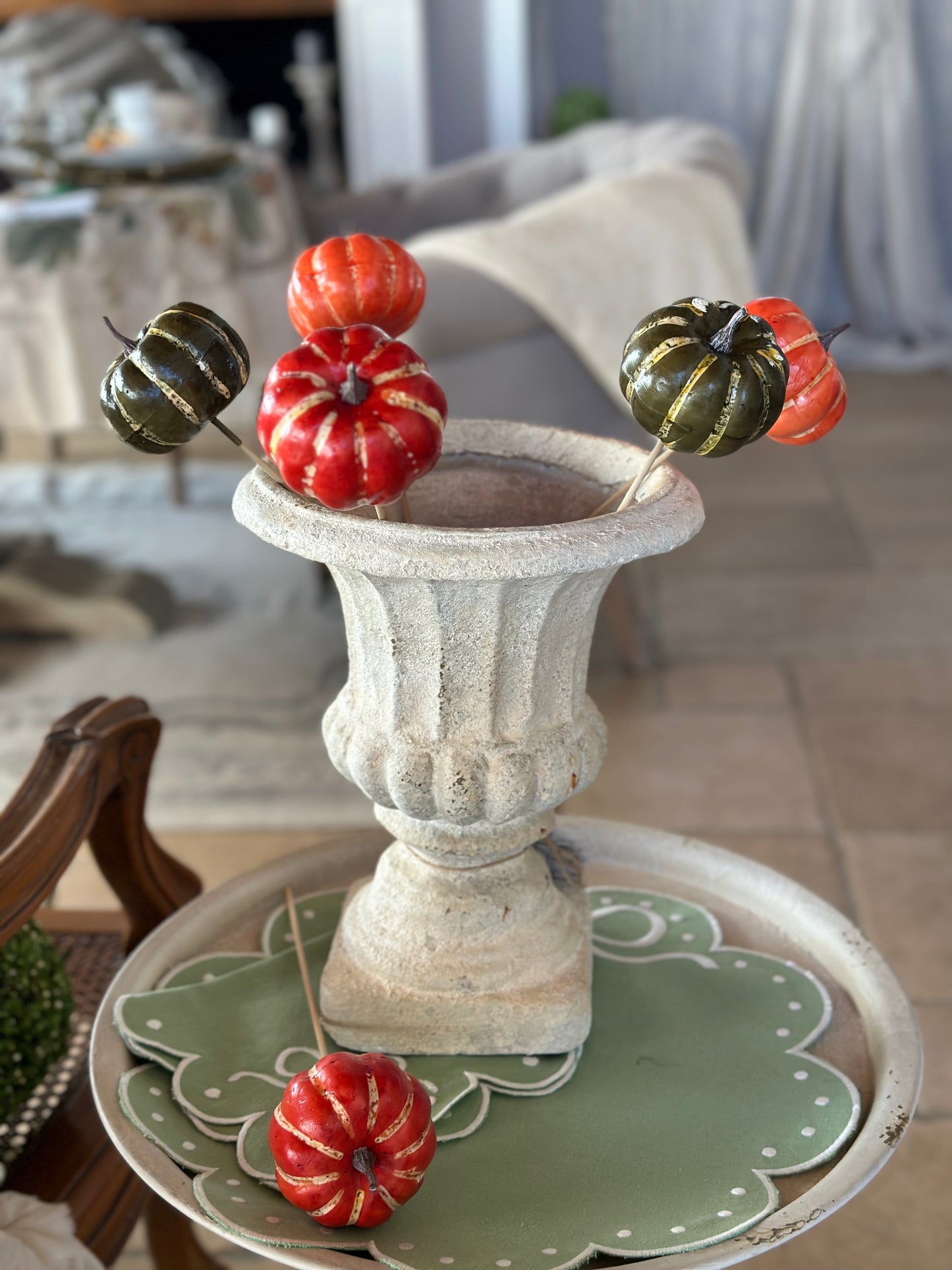 Zucca Con Bastoncino