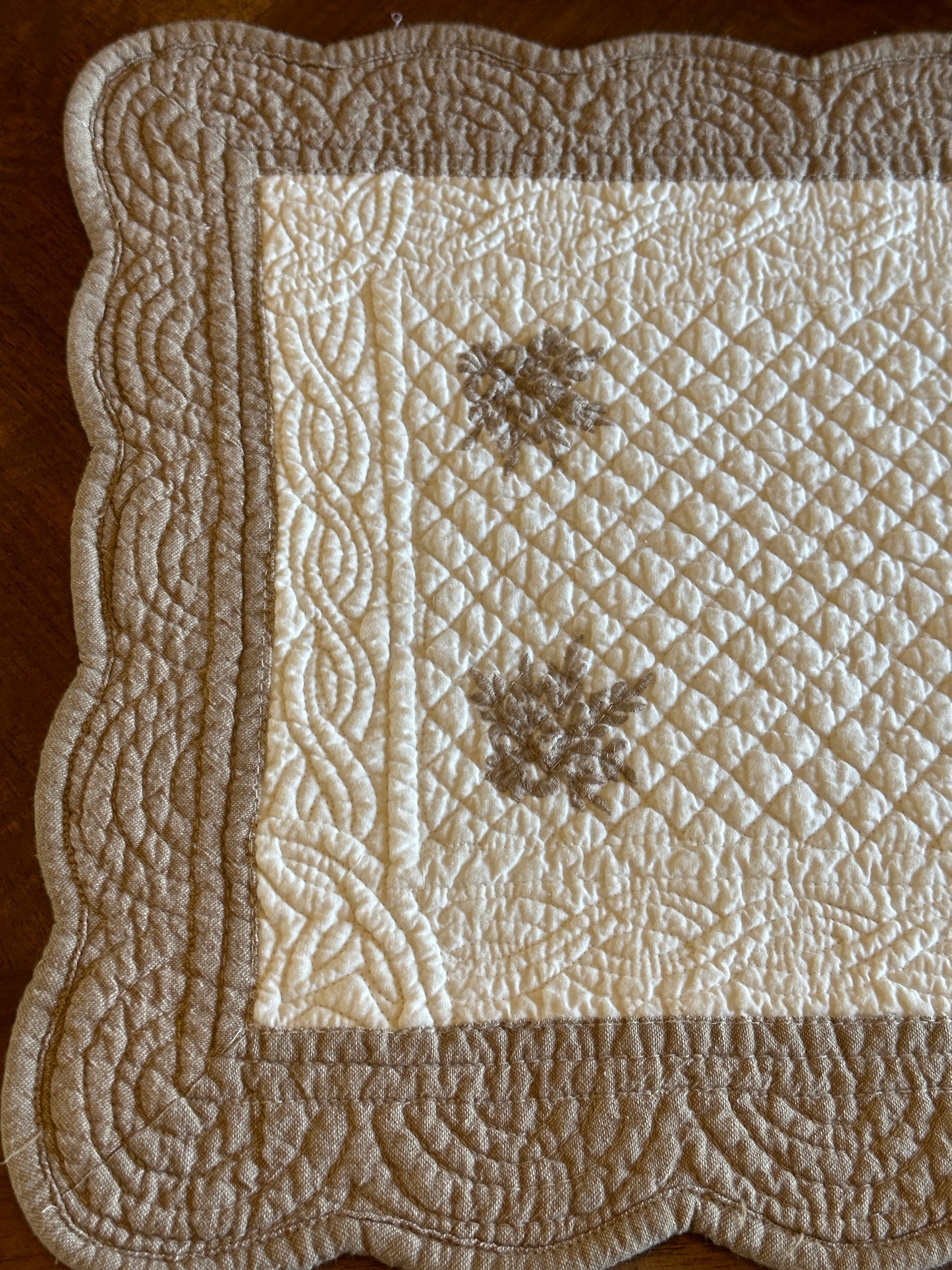 Tovaglietta Americane Boutis Rettangolare Lavanda