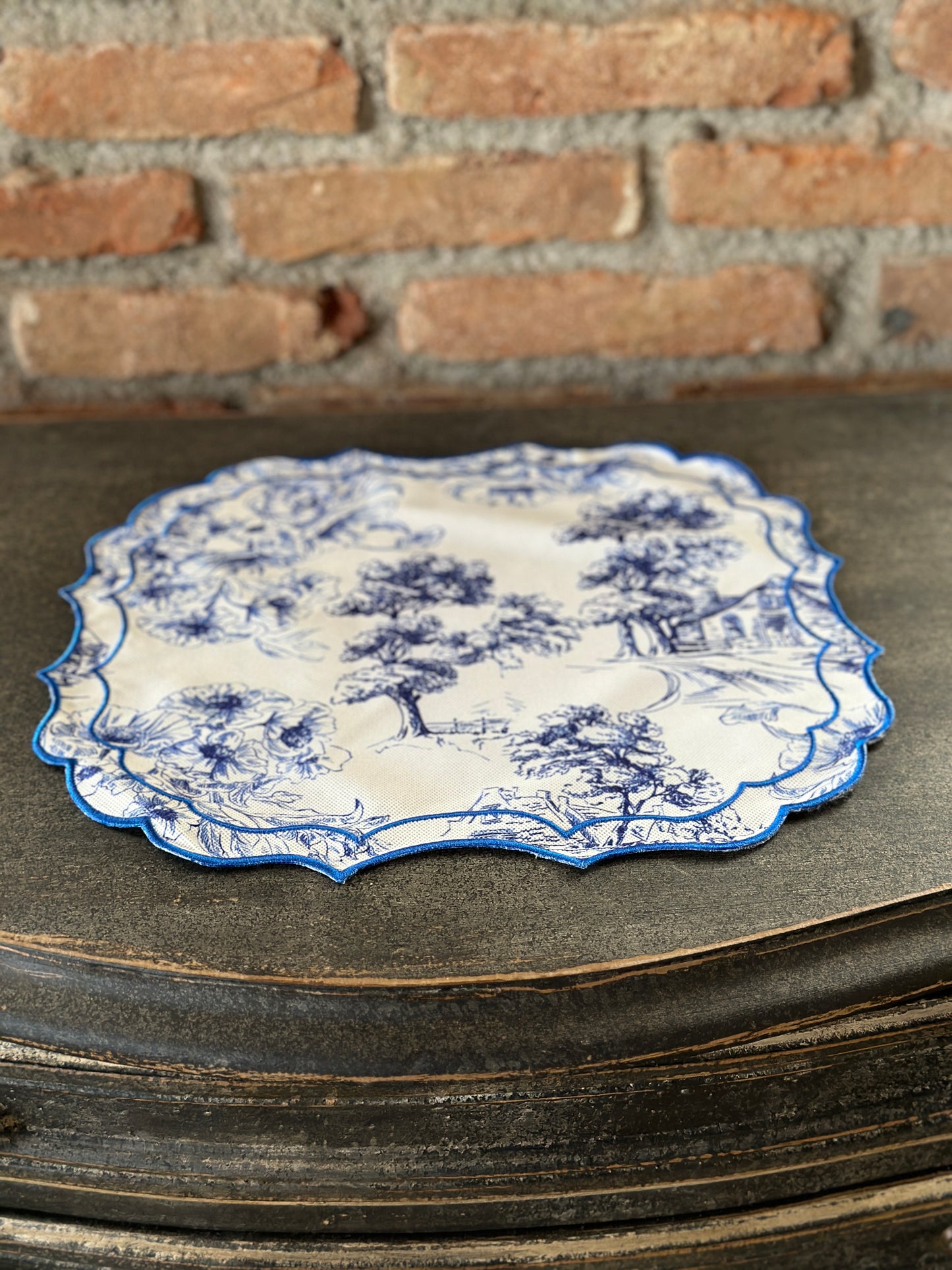 Tovaglietta Bluette Toile De Jouy