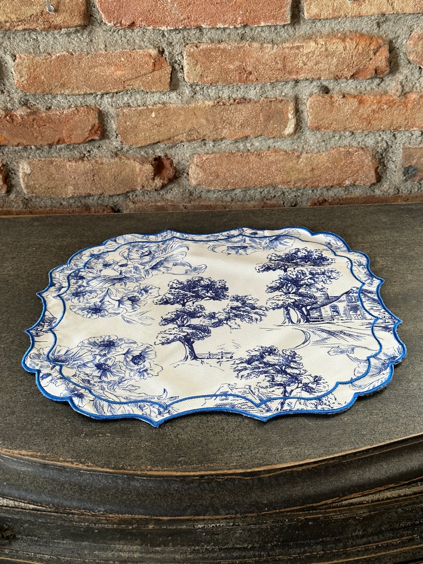 Tovaglietta Bluette Toile De Jouy