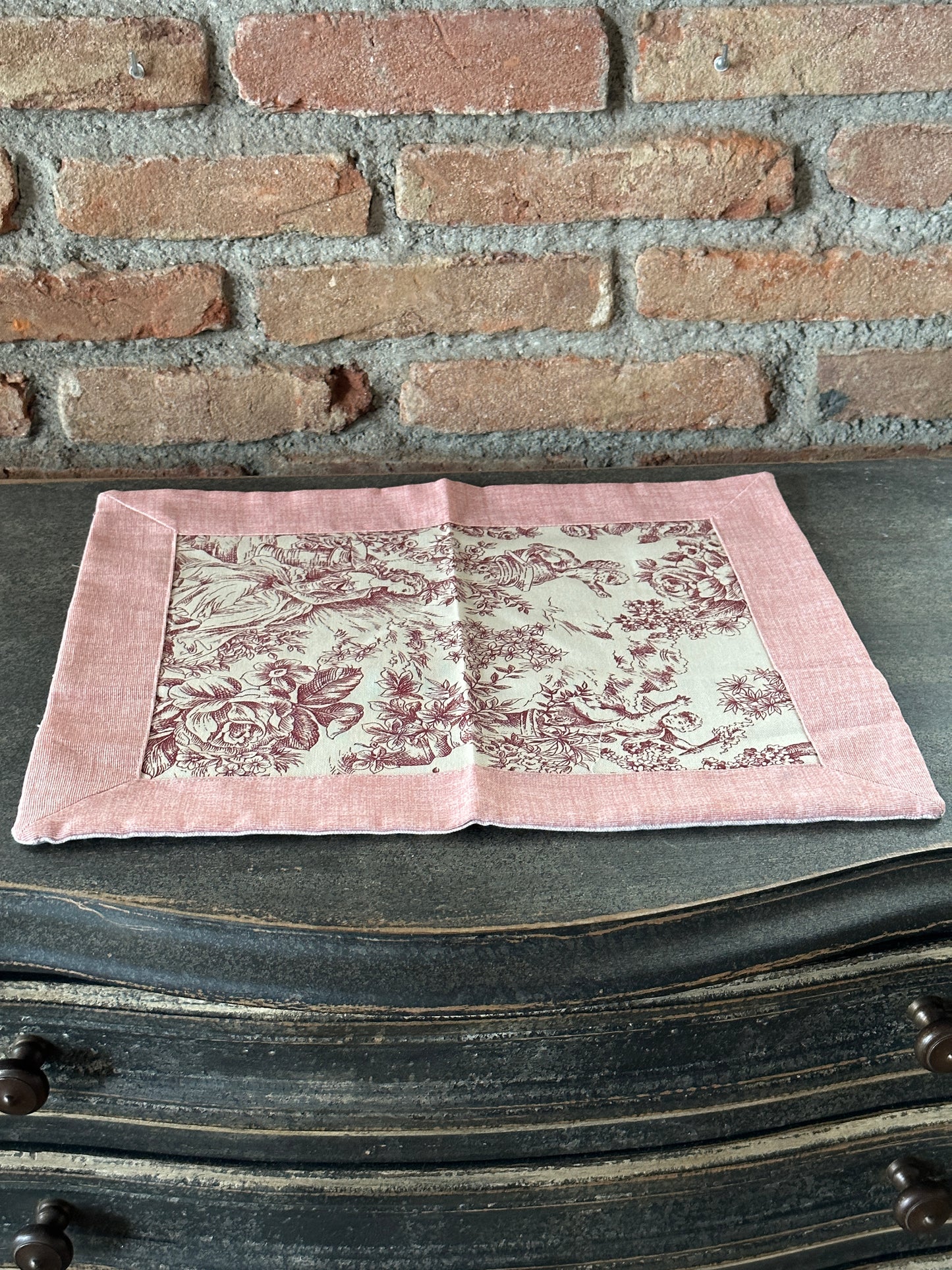 Set 2 Tovaglietta Toile De Jouy