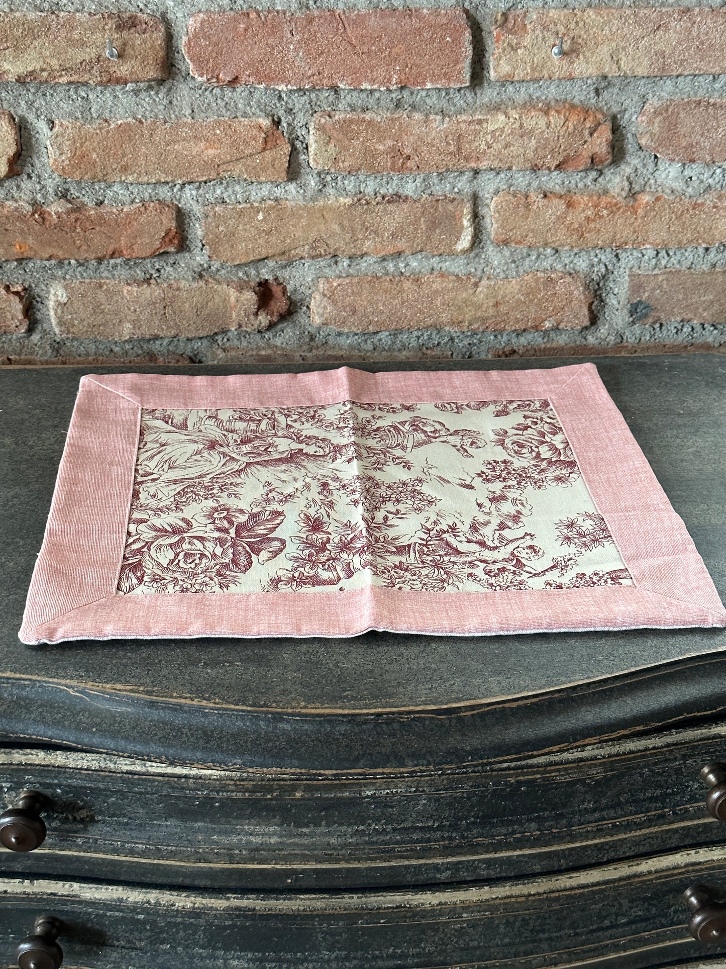 Set 2 Tovaglietta Toile De Jouy