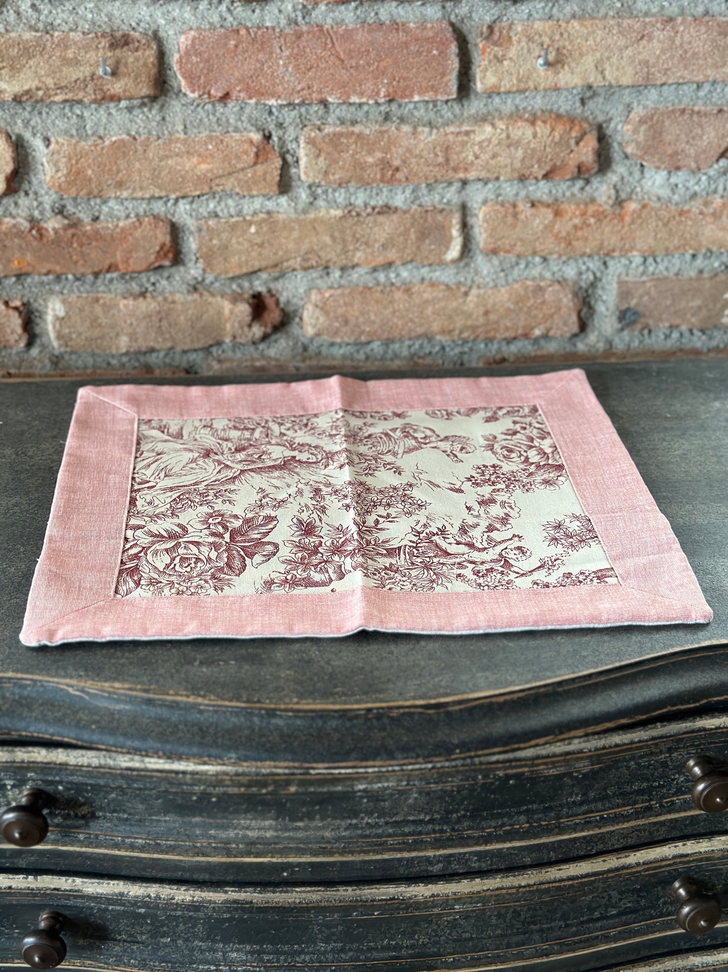 Set 2 Tovaglietta Toile De Jouy
