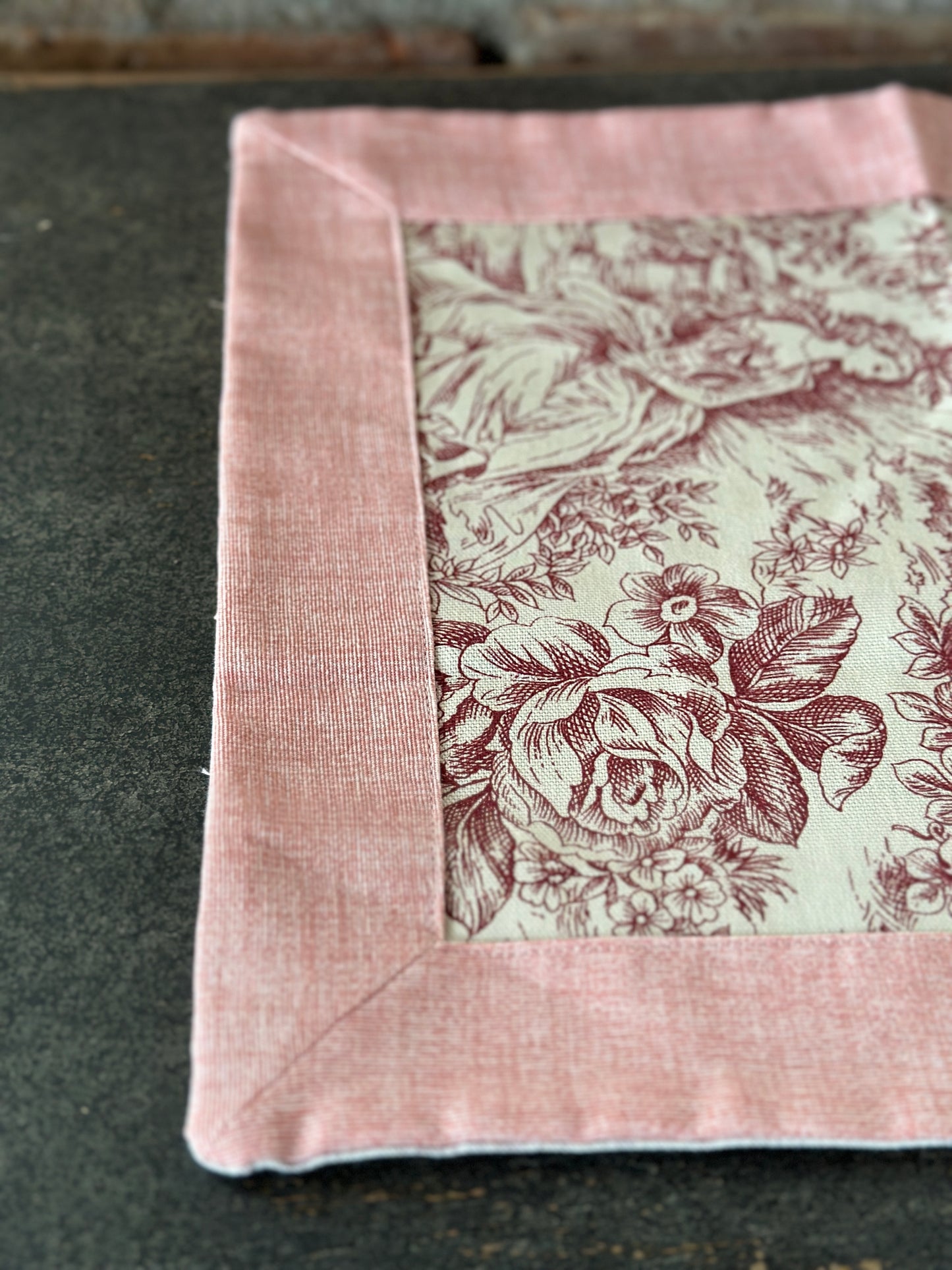 Set 2 Tovaglietta Toile De Jouy