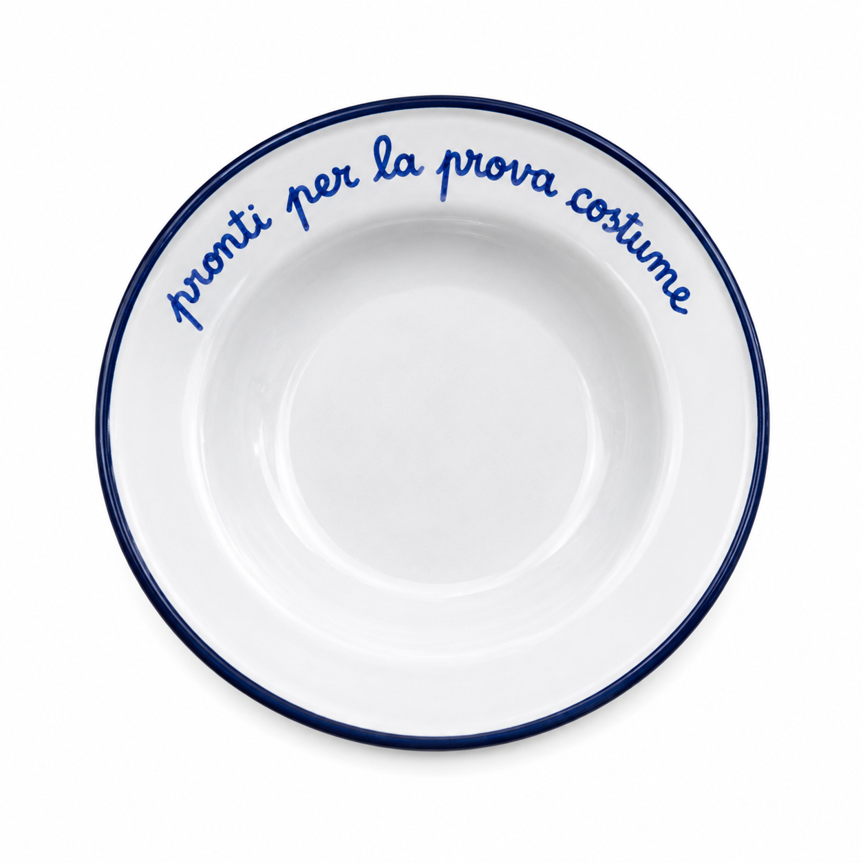 Piatto “Pronti Per La Prova Costume”
