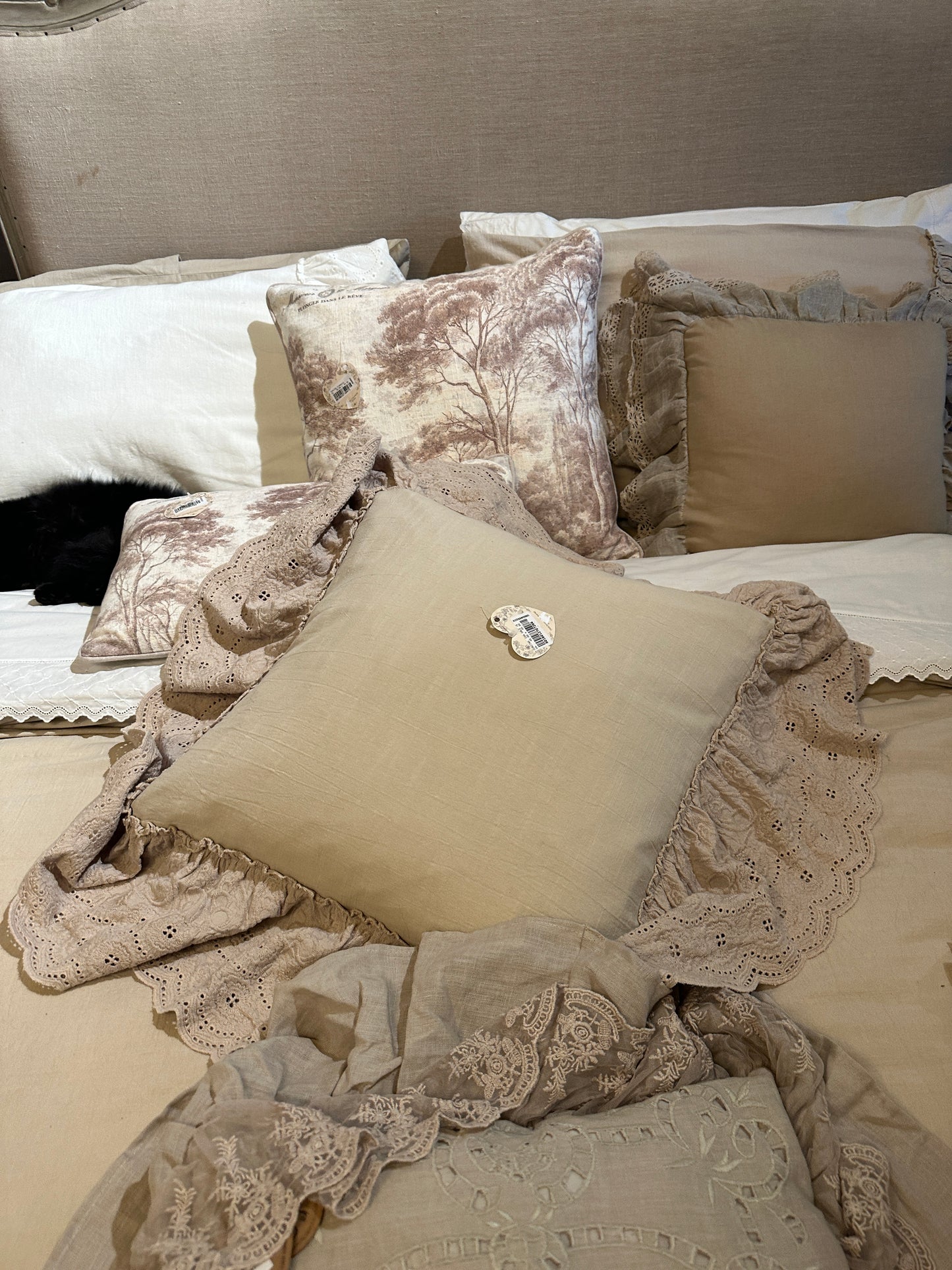 Cuscino Con San Gallo Beige Tintoretto