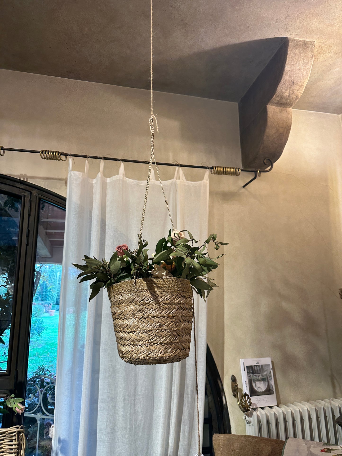 Vaso Da Appendere Con Intreccio