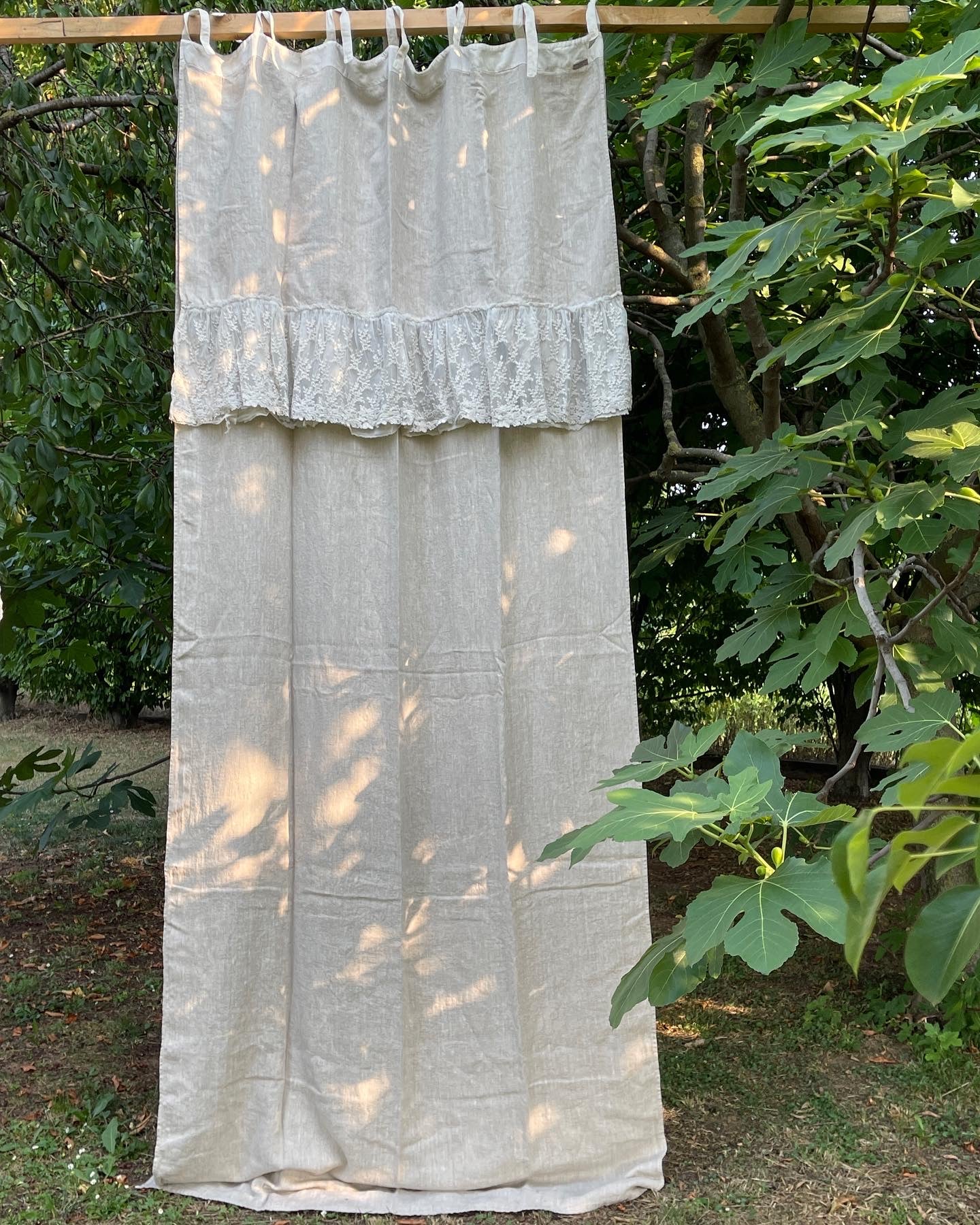 Tenda con Mantovana e Rouche Pizzo