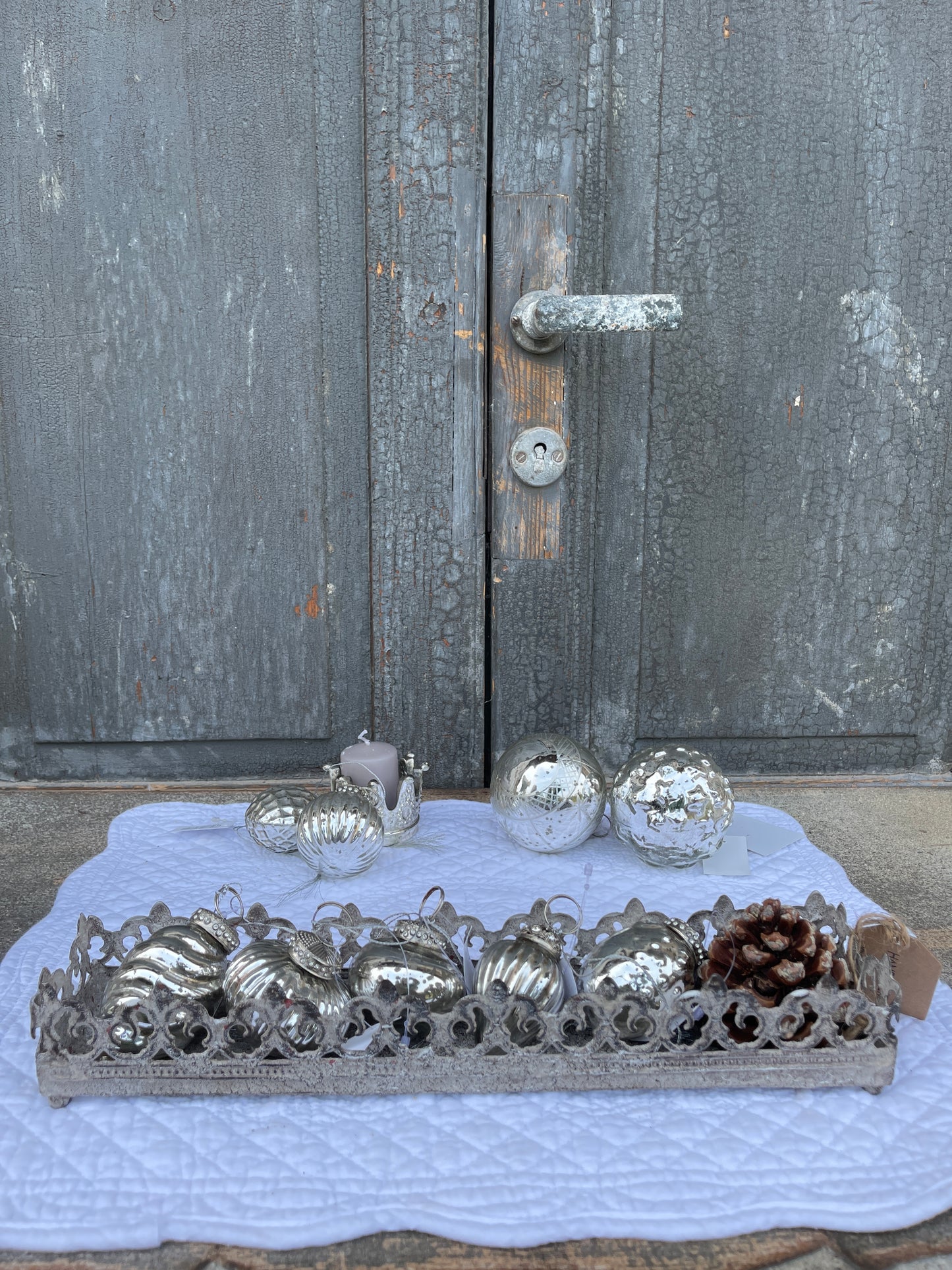 Vassoio Rettangolare Decorato