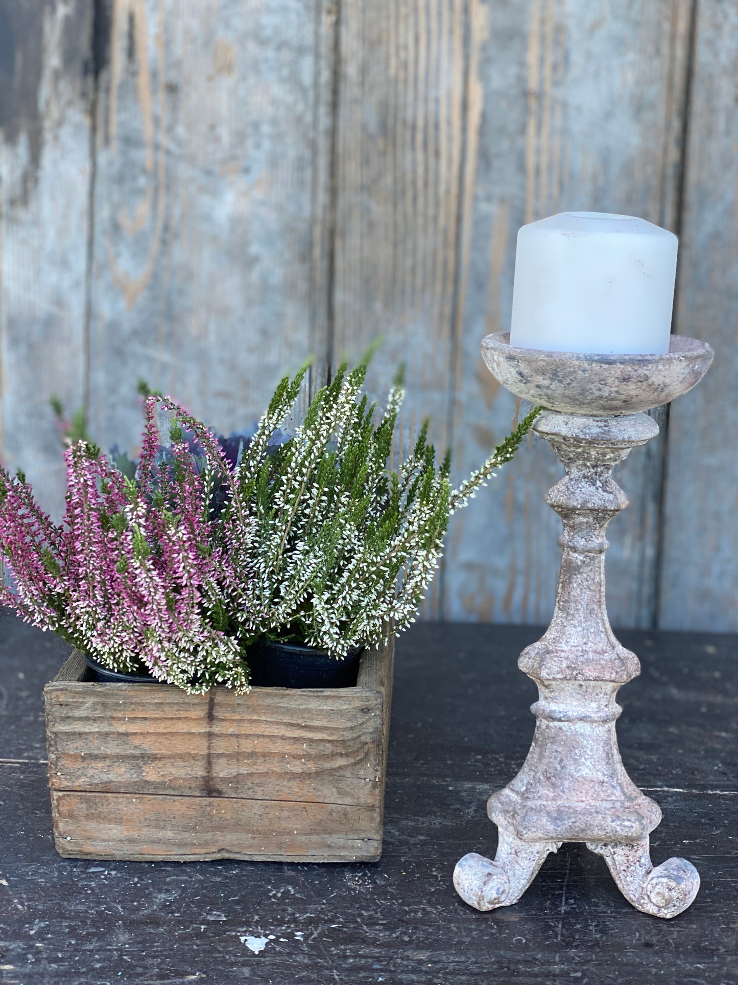Candelabro Con Piedi Lisci