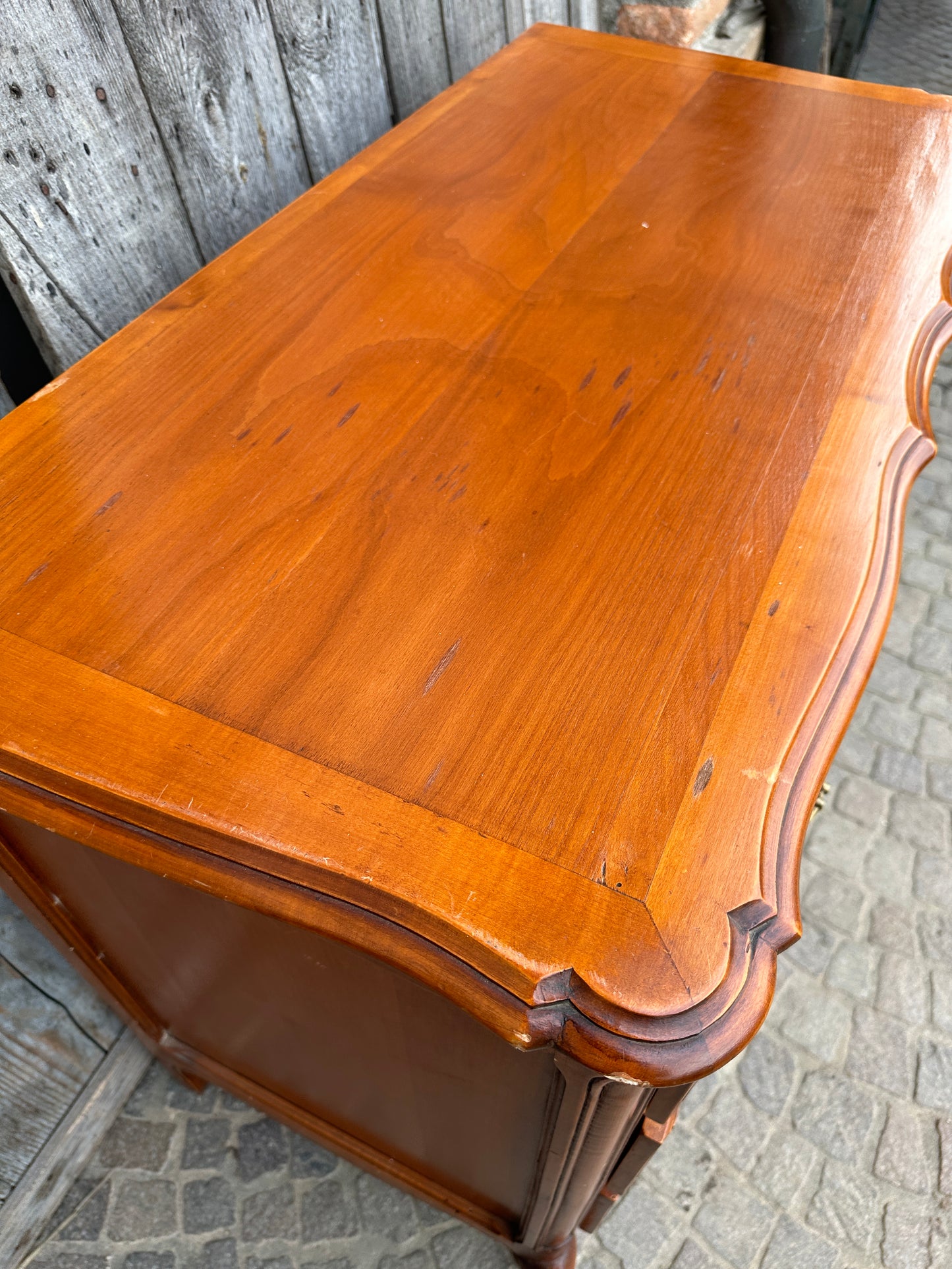 Comò Con Tre Cassetti Decorato