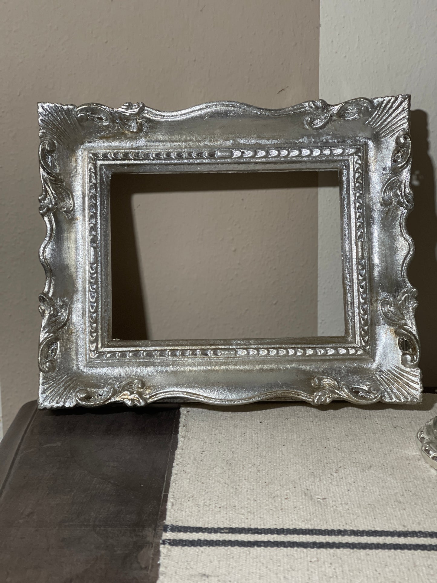 Cornice Francesina Foglia Argento