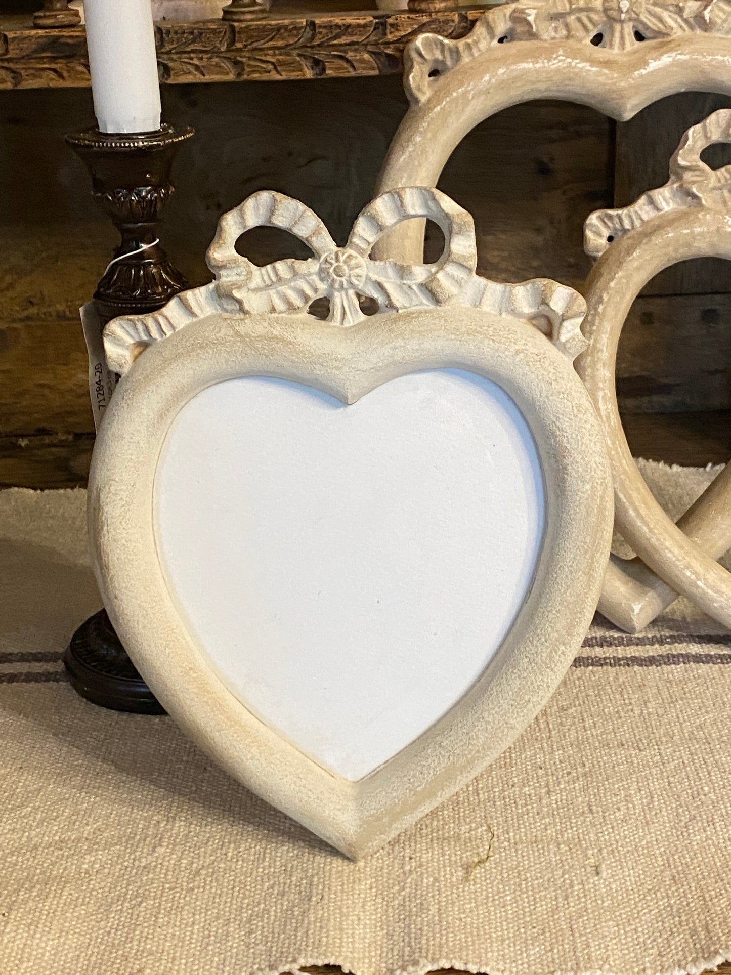 Portafoto Con Cuore e Nodo D'amore