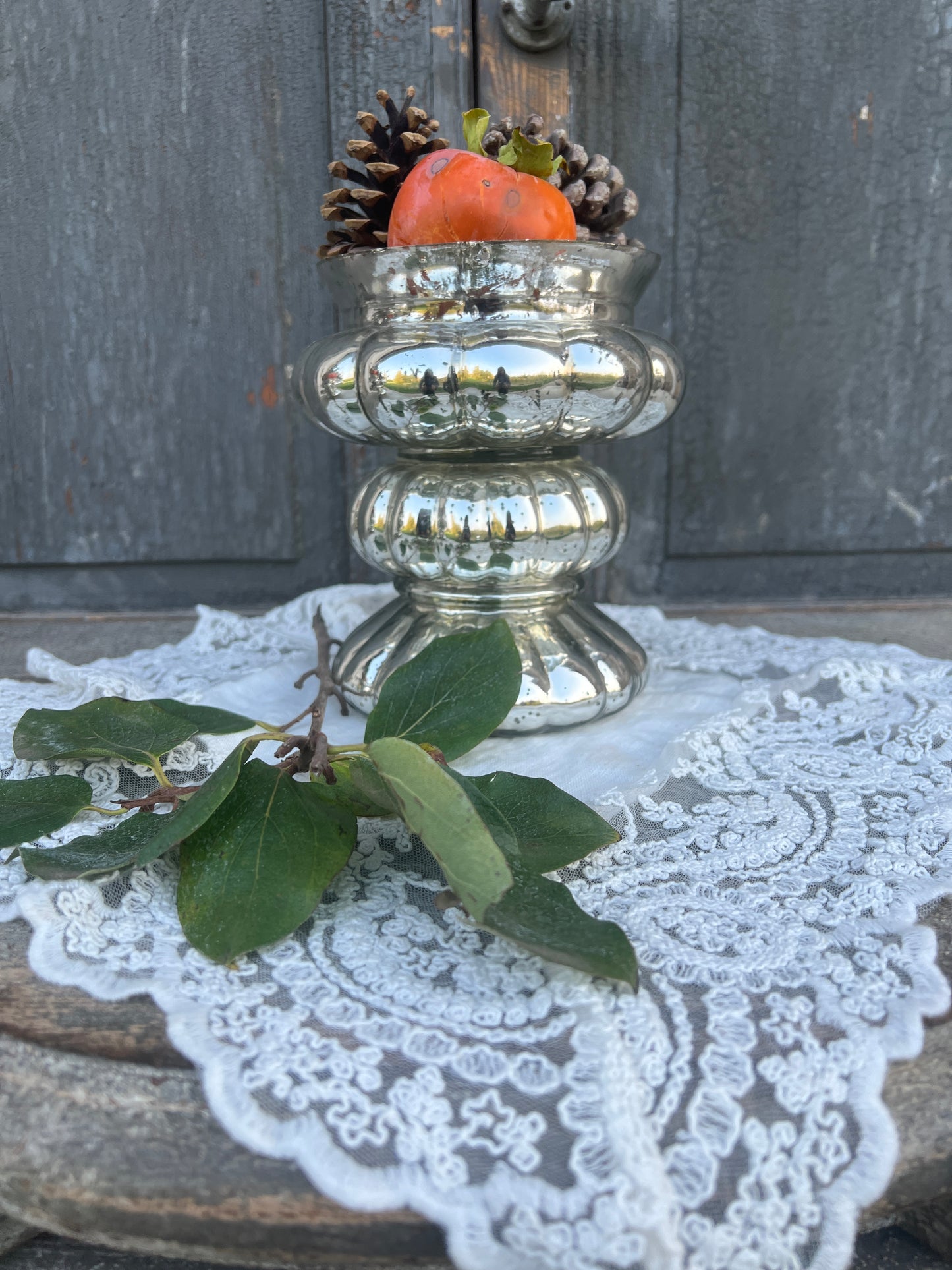 Vaso Decorato Argento