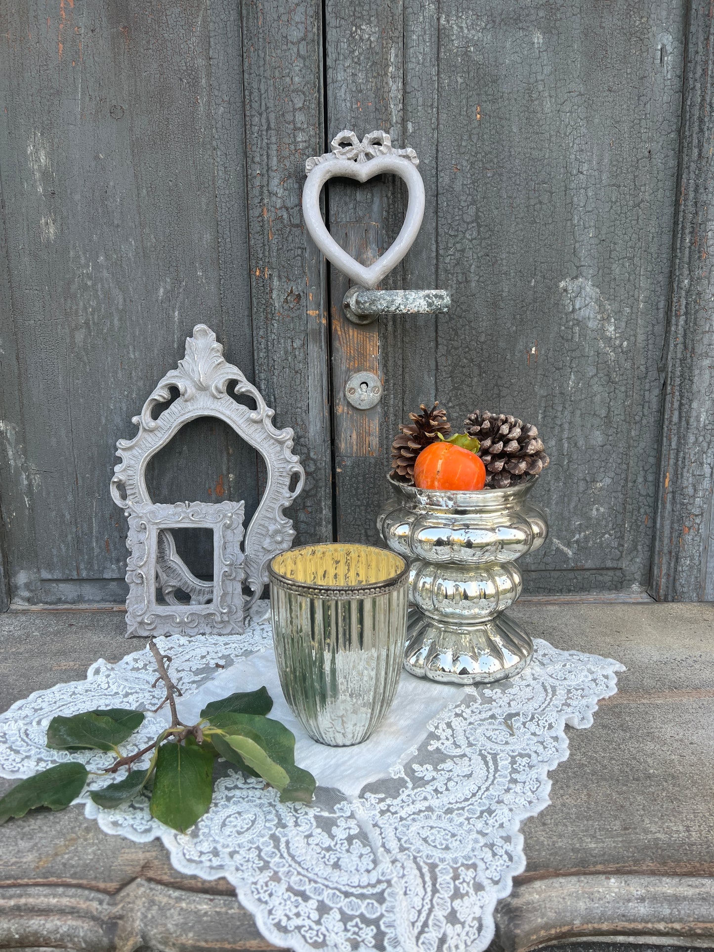 Vaso Decorato Argento