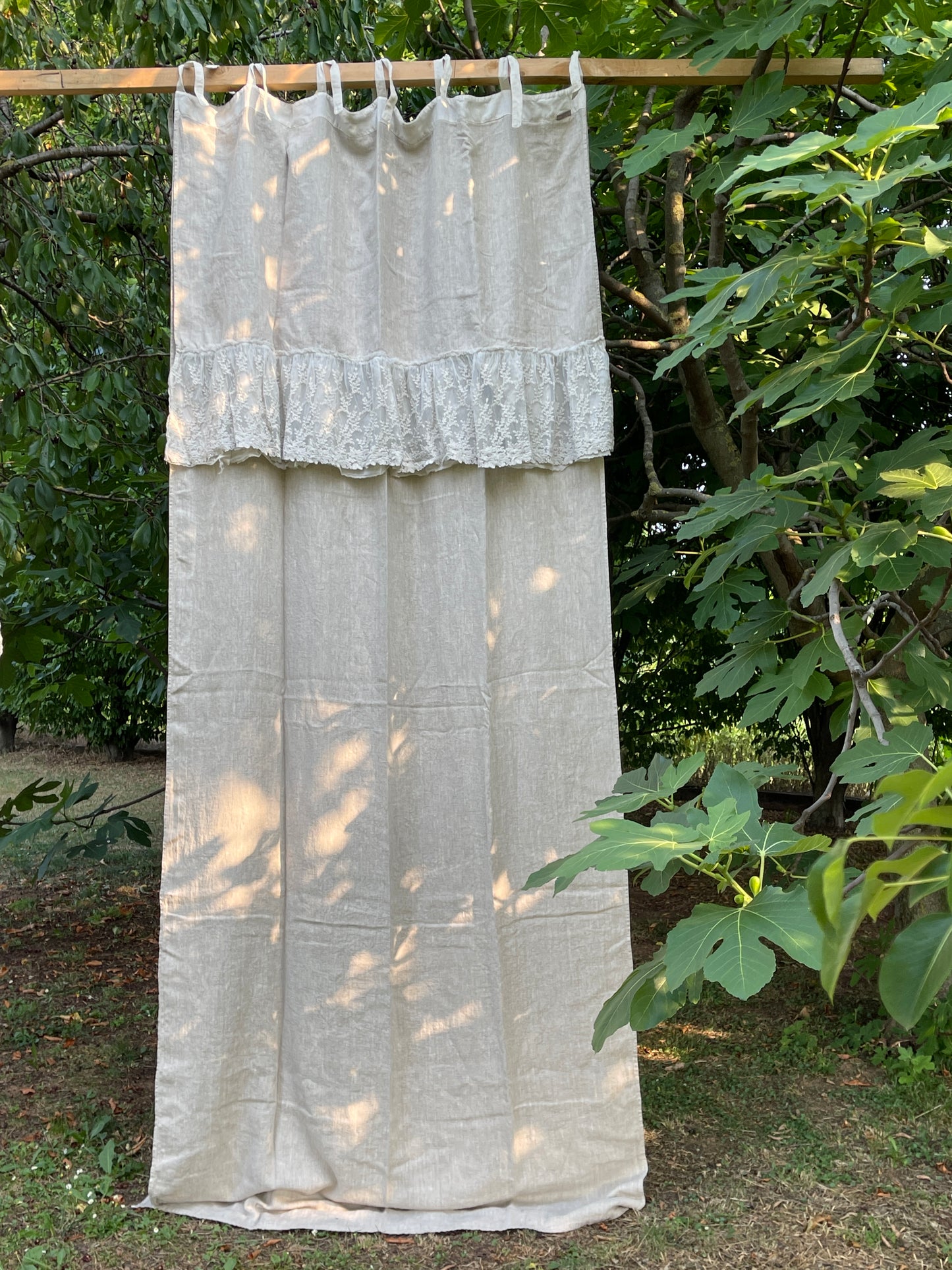 Tenda con Mantovana e Rouche Pizzo