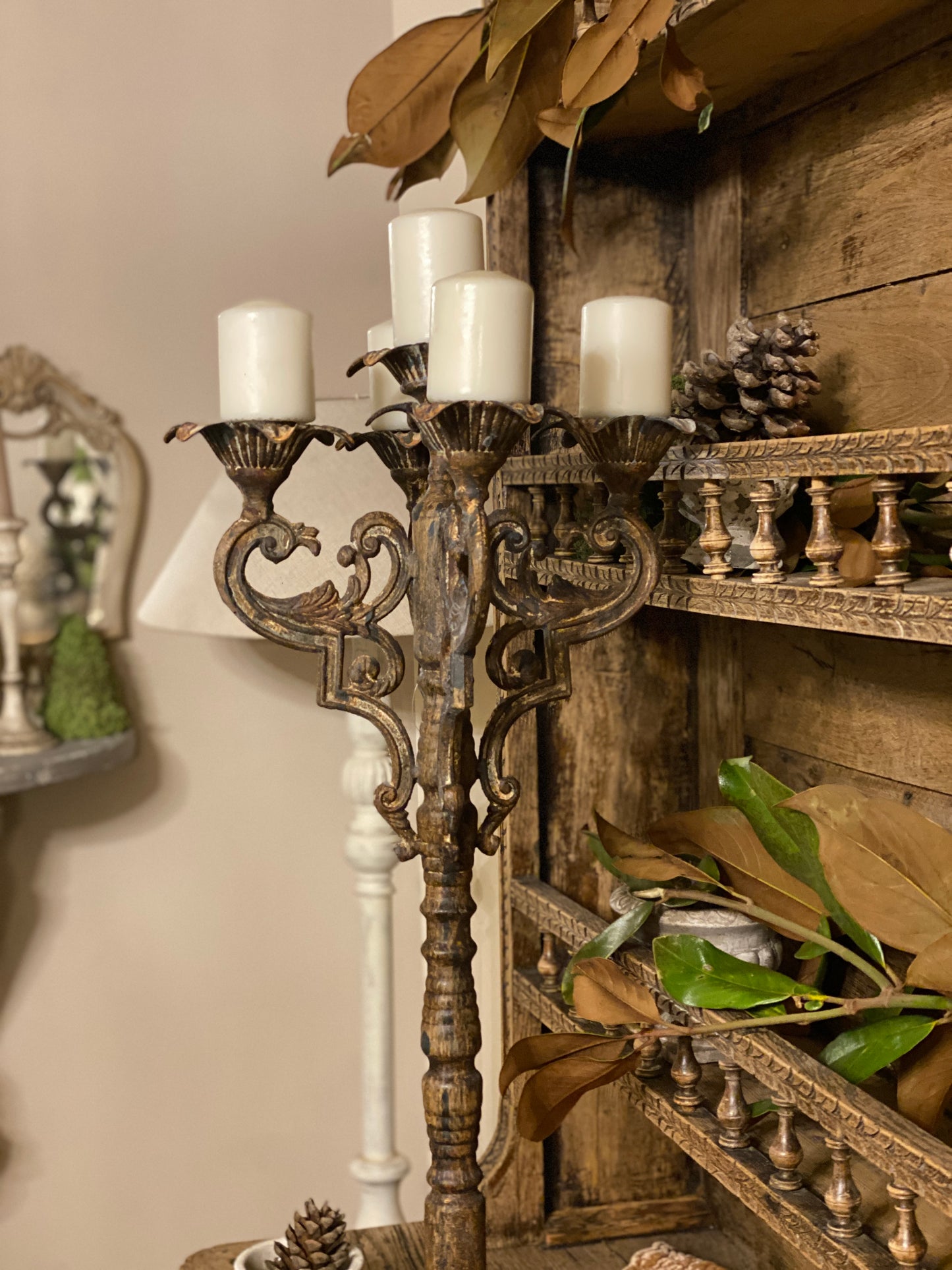 Candeliere 5 Candele